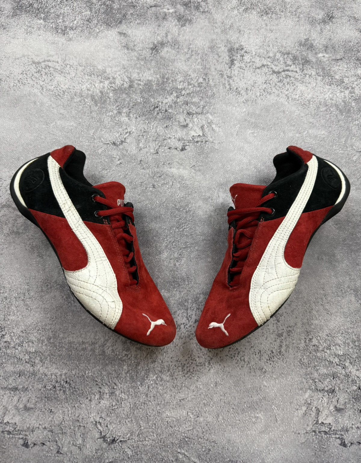 Puma Vintage Puma Speedcat OG Red Suede Low Top Sneakers Hype Y2K Size US 6 / EU 39 - 1 Thumbnail