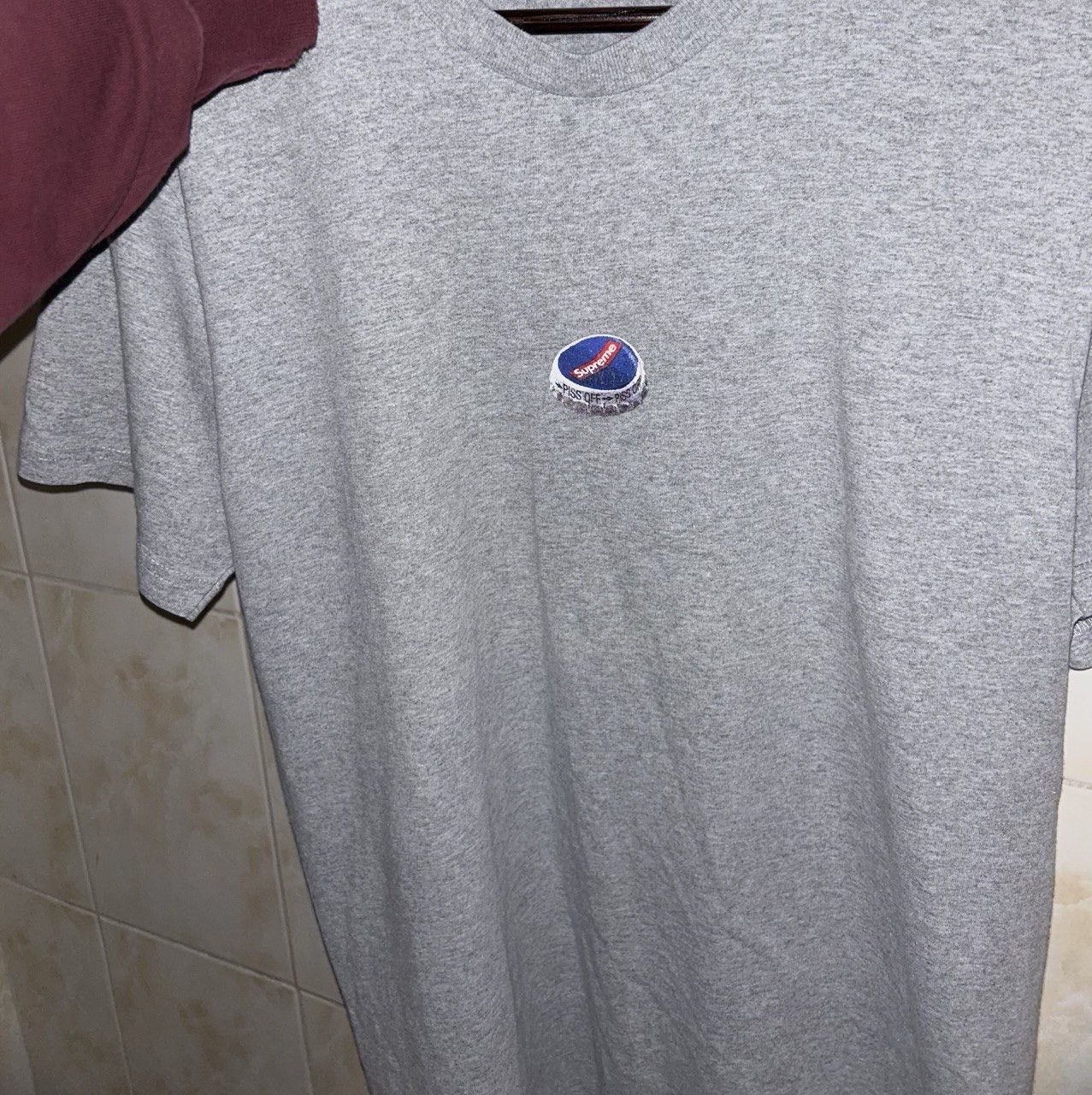 Supreme Supreme Small Piss Off Logo Swag thug T-Shirt Size US M / EU 48-50 / 2 - 2 Thumbnail