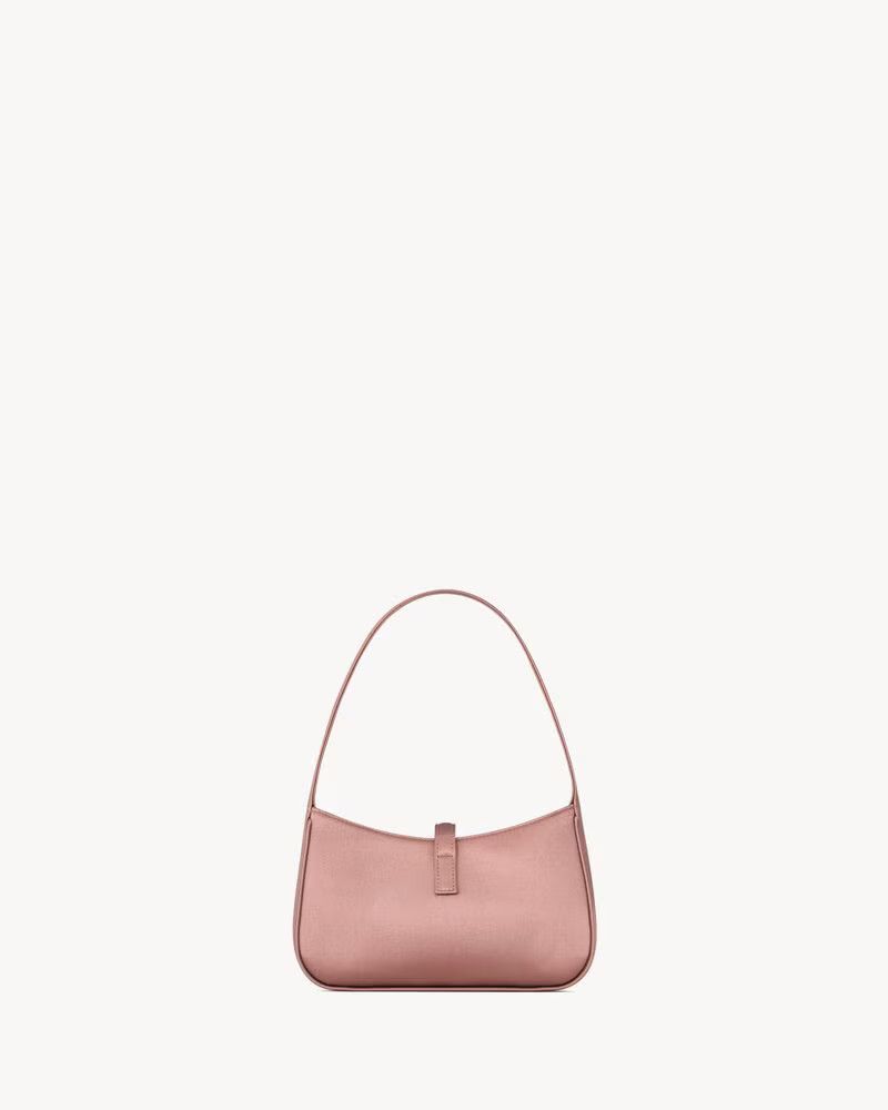 Saint Laurent Paris o1b1hav110125 Size: OS / Mini Bag Le 5 A 7 in Rosey Sand Size ONE SIZE - 3 Thumbnail