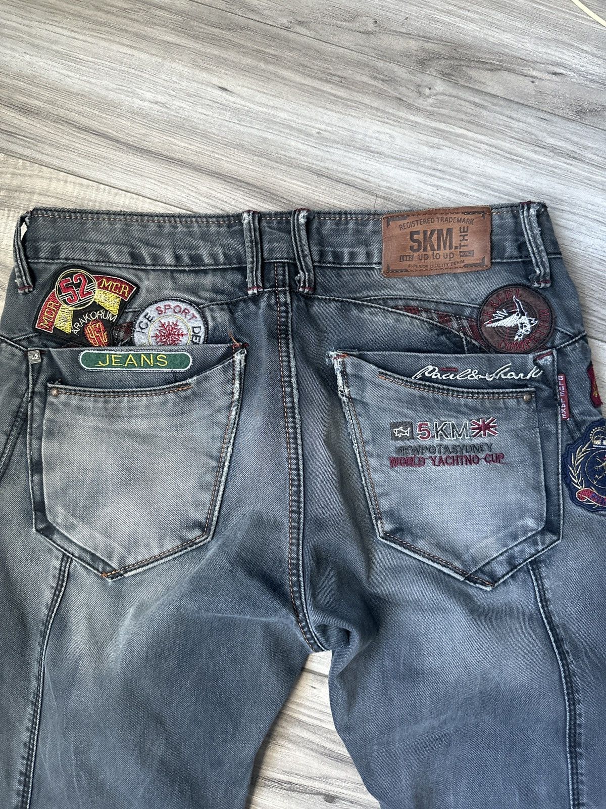 Vintage SKM DENIM Vintage denim Size US 33 - 4 Thumbnail