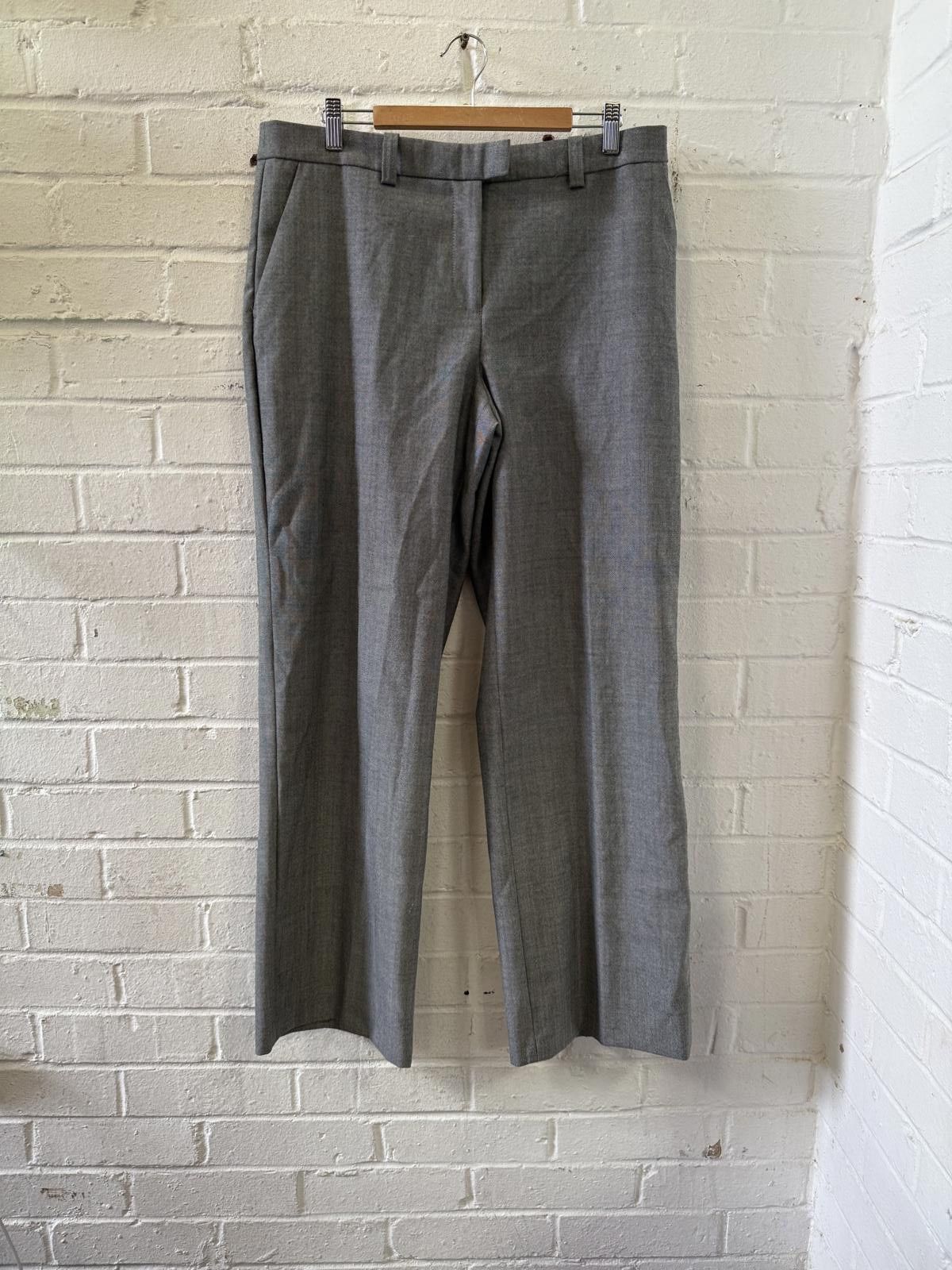NEXT Next Tailoring Women's Gray Dress Pants Size 14R Size 34" / US 12 / IT 48 - 1 Thumbnail