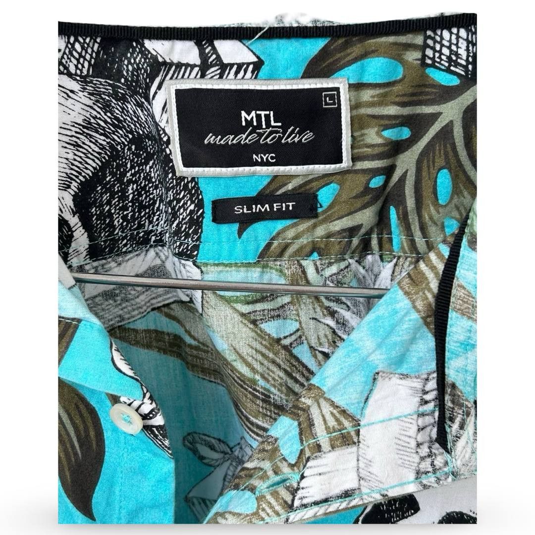 Other MTL Hawaiian shirt #458 Size US L / EU 52-54 / 3 - 2 Thumbnail