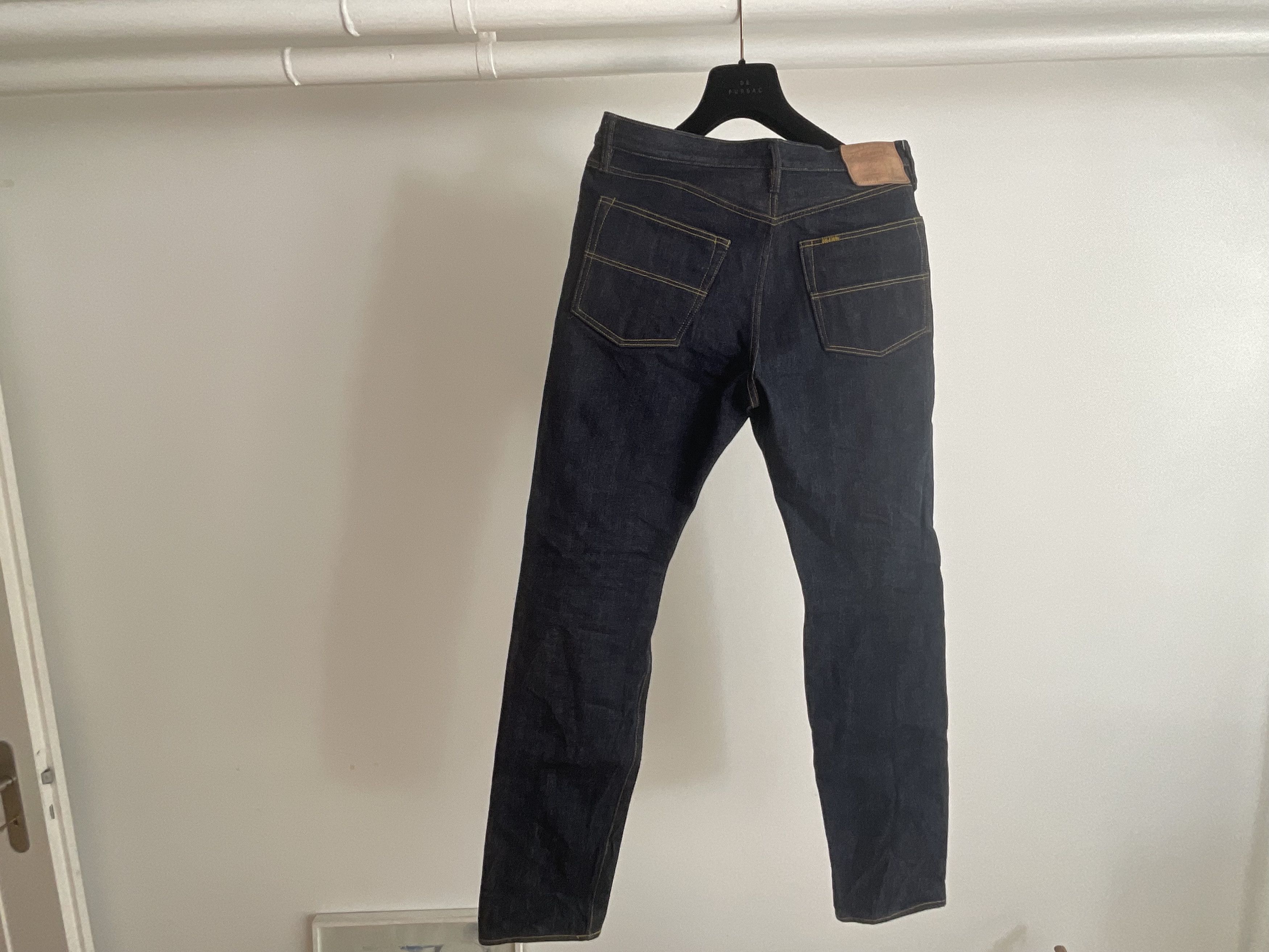 Big John XX002/Extra/Model Slim Straight Selvedge Denim Size US 32 / EU 48 - 7 Thumbnail