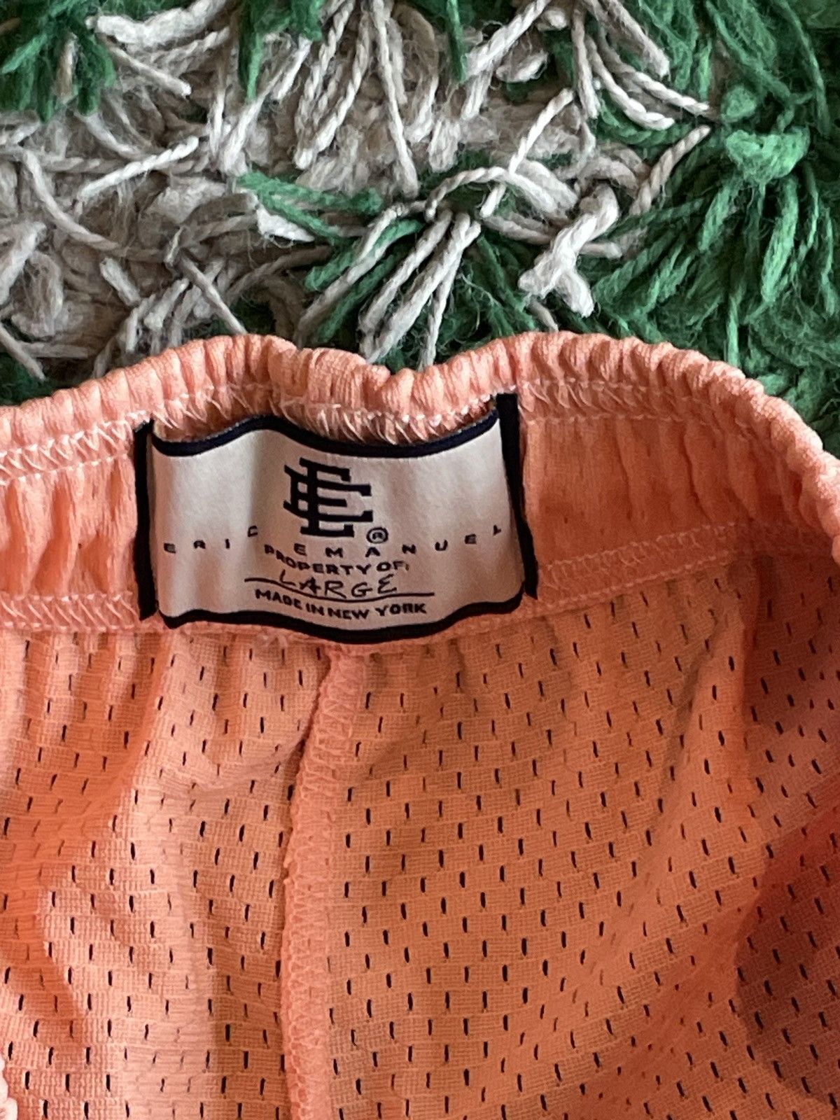 Eric Emanuel Eric Emanuel Shorts v2 Salmon pink x green Size US 32 / EU 48 - 4 Thumbnail