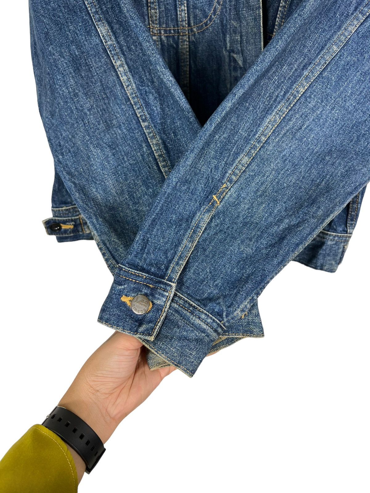 Lee 🔥 VINTAGE LEE RIDERS DENIM TRUCKER JACKET Size US L / EU 52-54 / 3 - 12 Thumbnail