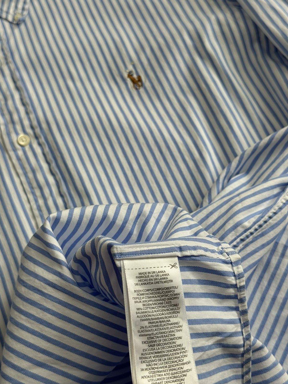 Polo Ralph Lauren Shirt Polo Ralph Lauren Oxford original old money item Size US XXL / EU 58 / 5 - 3 Thumbnail