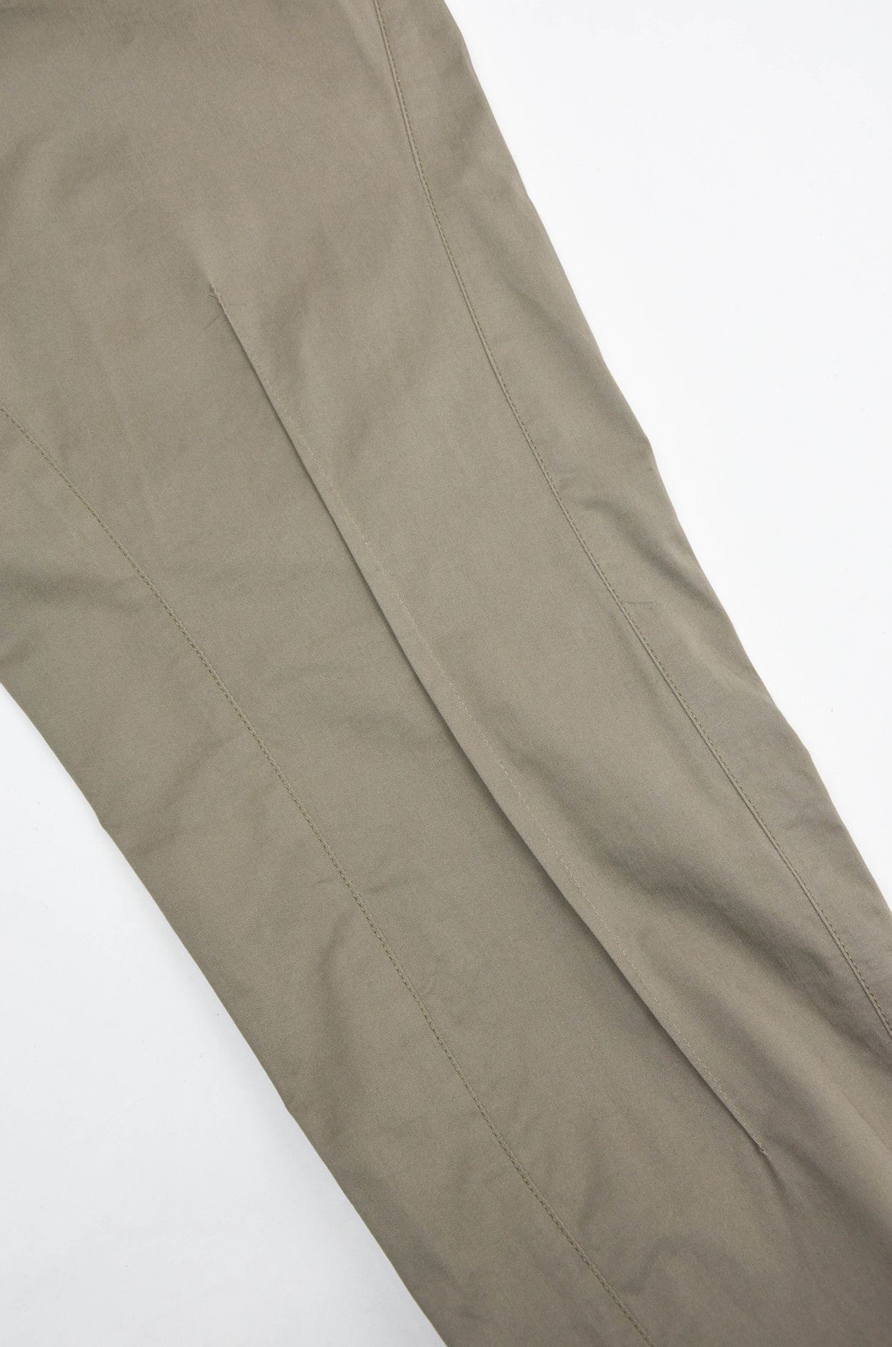 Prada Prada Black Tab Zip Hem Chinos Khaki - Size IT44 (W31–32) Size US 31 - 12 Thumbnail