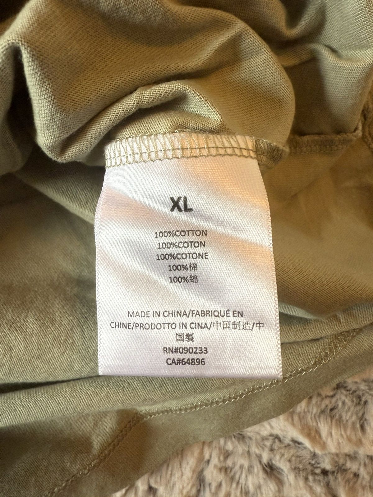 Essentials Essentials x Fear of God Long Sleeve Tee Size US XL / EU 56 / 4 - 7 Thumbnail