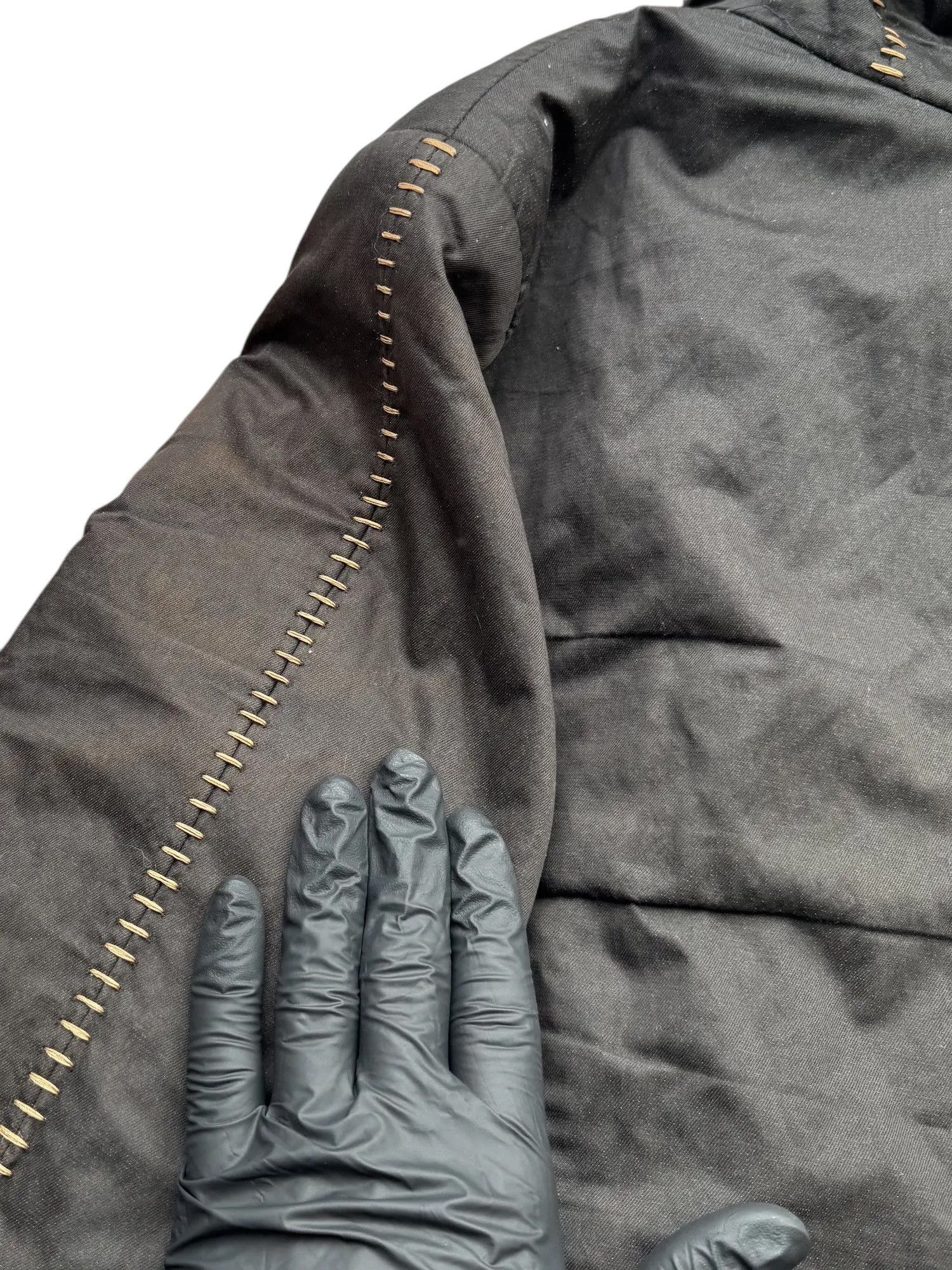 Japanese Brand Hood Jacket With Real Fur Details From The 90s(V69) Size M / US 6-8 / IT 42-44 - 12 Thumbnail