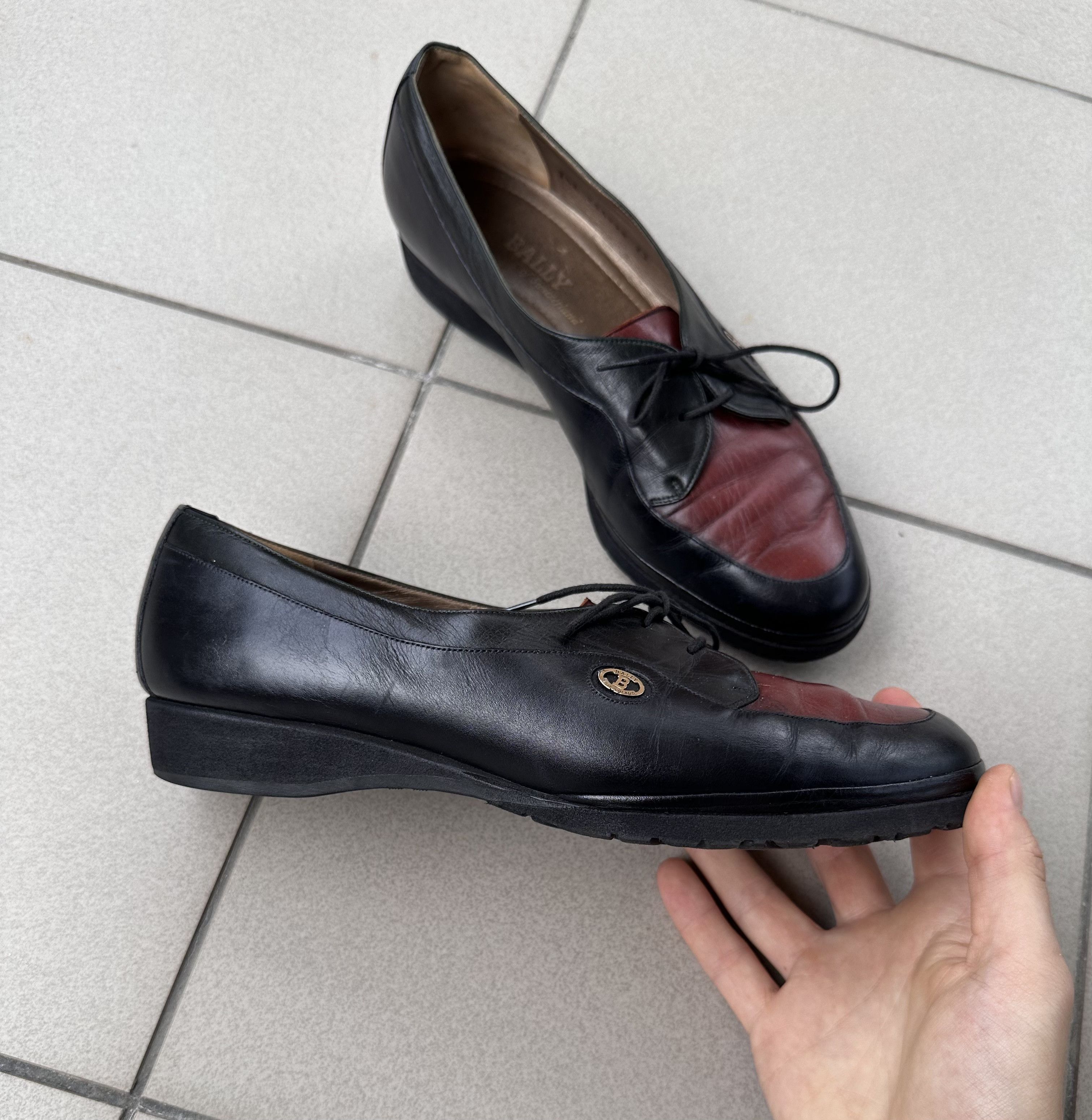 Bally Vintage Bally Italy leather flat shoes Size US 10 / IT 40 - 8 Thumbnail