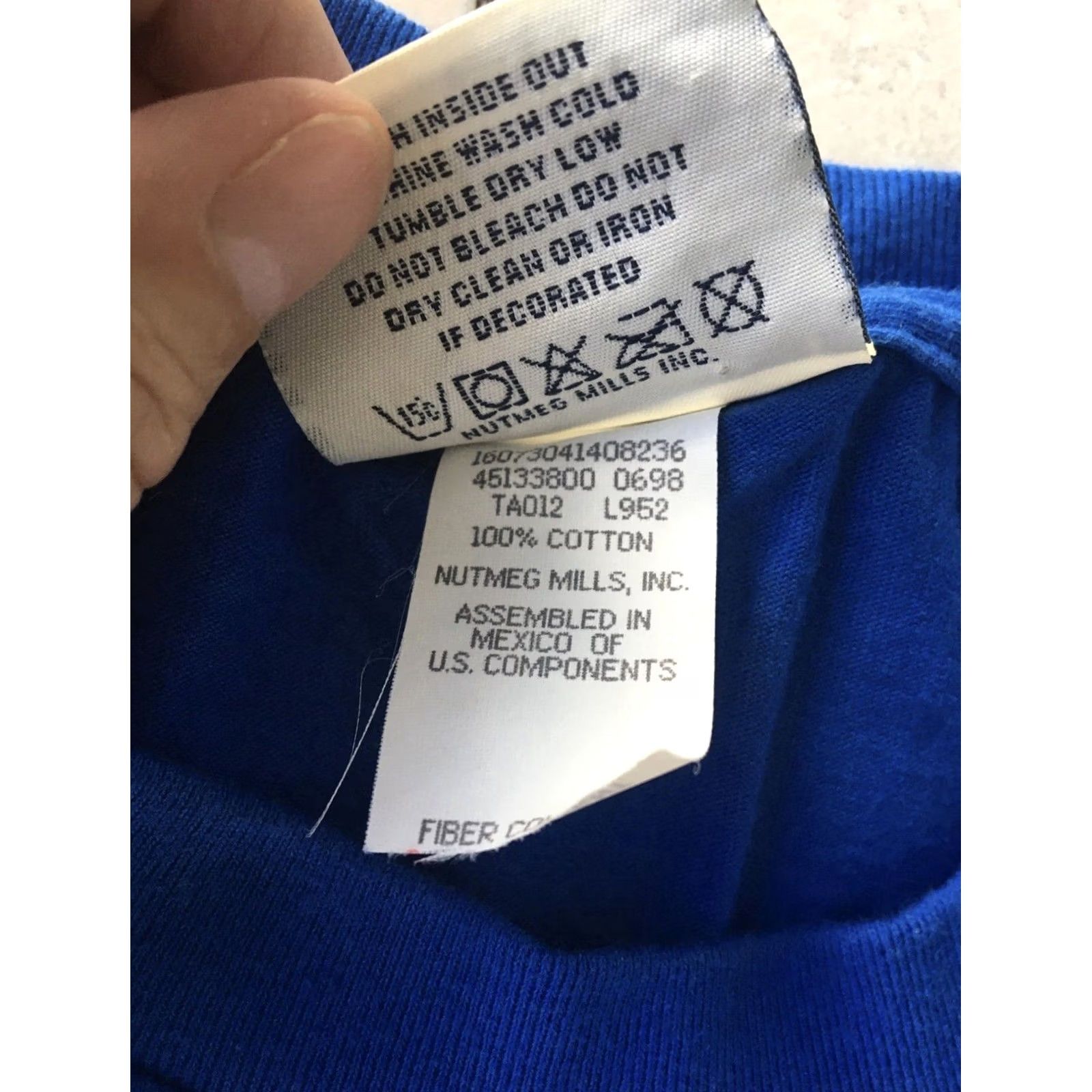 LeSportsac VINTAGE 90s Slammin Sammy Sosa Tshirt Chicago Cubs Shirt 1998 Baseball 90s MLB Shirt XL Blue Mens Batting Redundant? Size US XL / EU 56 / 4 - 6 Thumbnail