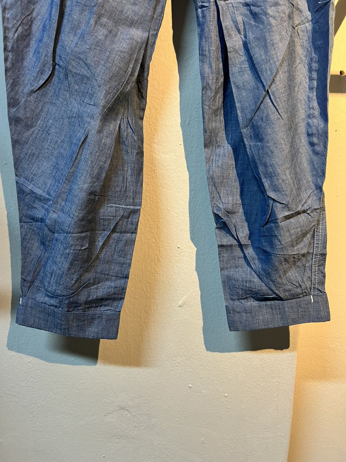 CABANE de ZUCCa × Issey Miyake × Japanese Brand Cabane de Zucca Crotch Pants Size US 32 / EU 48 - 7 Thumbnail