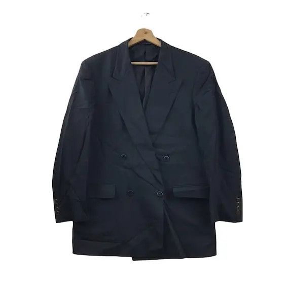 Moschino Vtg MOSCHINO CHEAP & CHIC Double Breasted 2 Button Blazer Size 44R - 4 Thumbnail