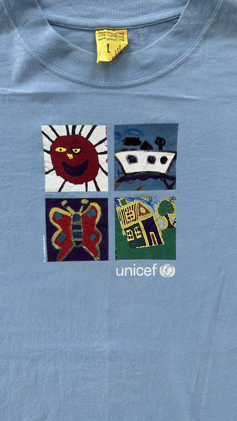 Other × Vintage VINTAGE UNICEF ART TEE Size US L / EU 52-54 / 3 - 2 Thumbnail