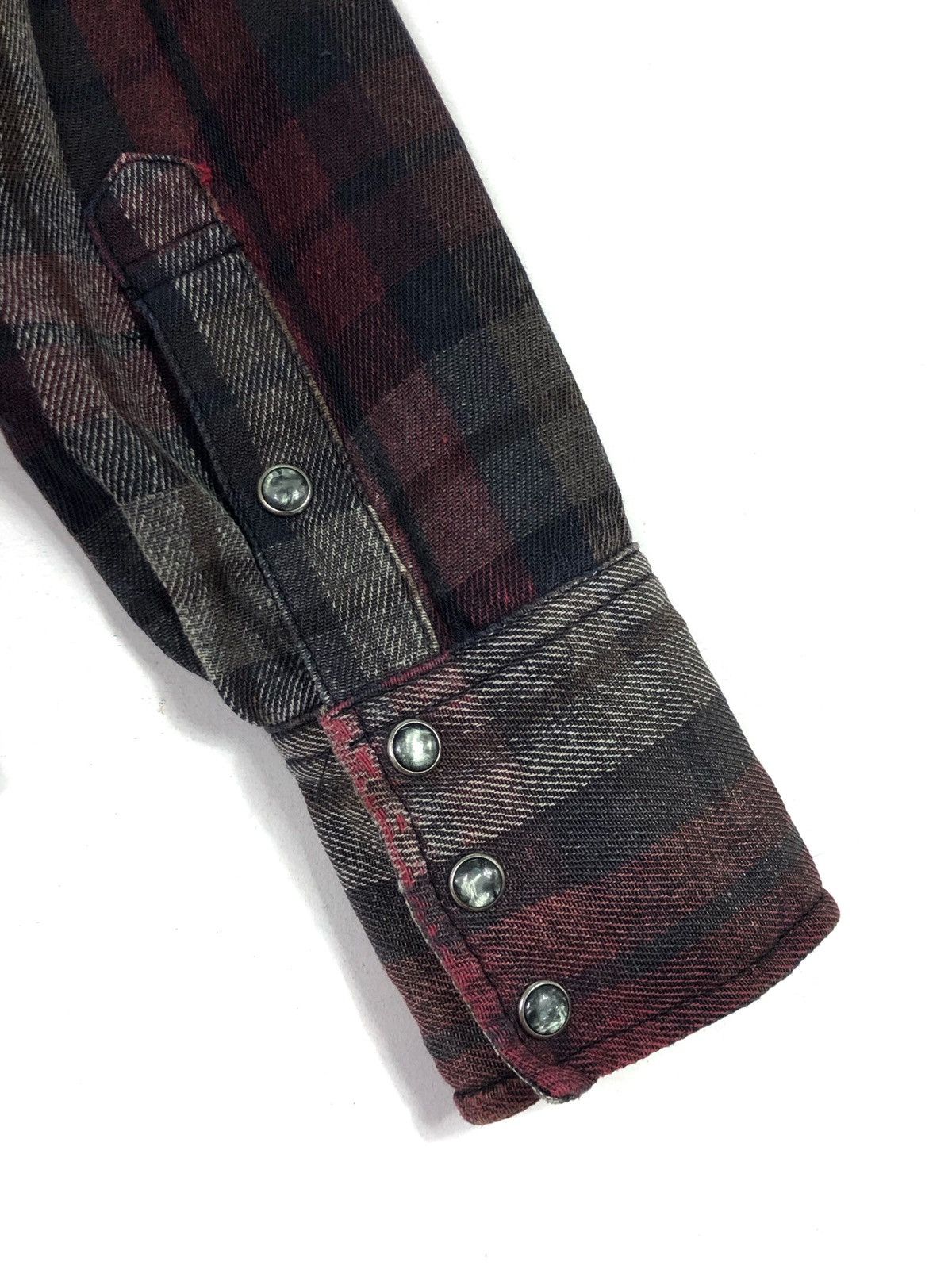 PPFM RARE🔥PPFM WESTERN PUNK CARGO BUTTON FLANNEL SHIRT JACKET Size US M / EU 48-50 / 2 - 11 Thumbnail