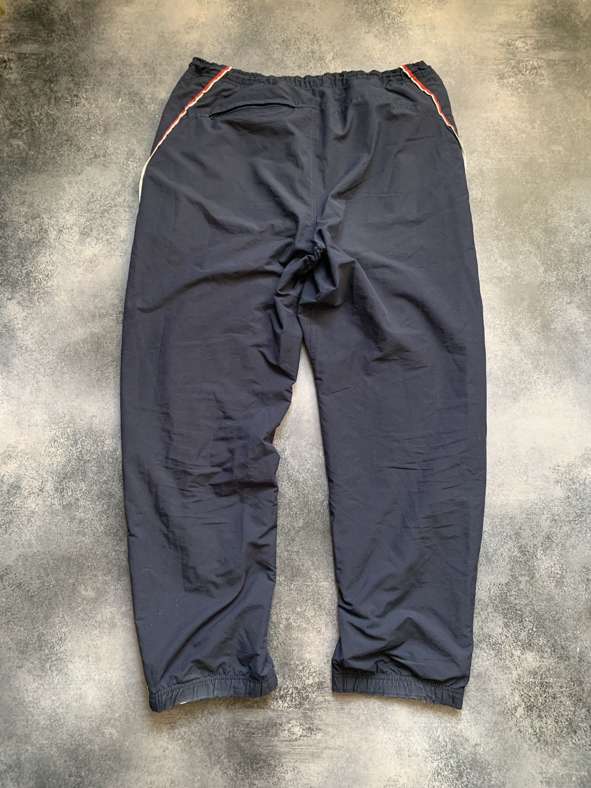 Nike × Vintage Vintage Nike Track Pants Drill Y2K style Swoosh Size US 34 / EU 50 - 4 Thumbnail