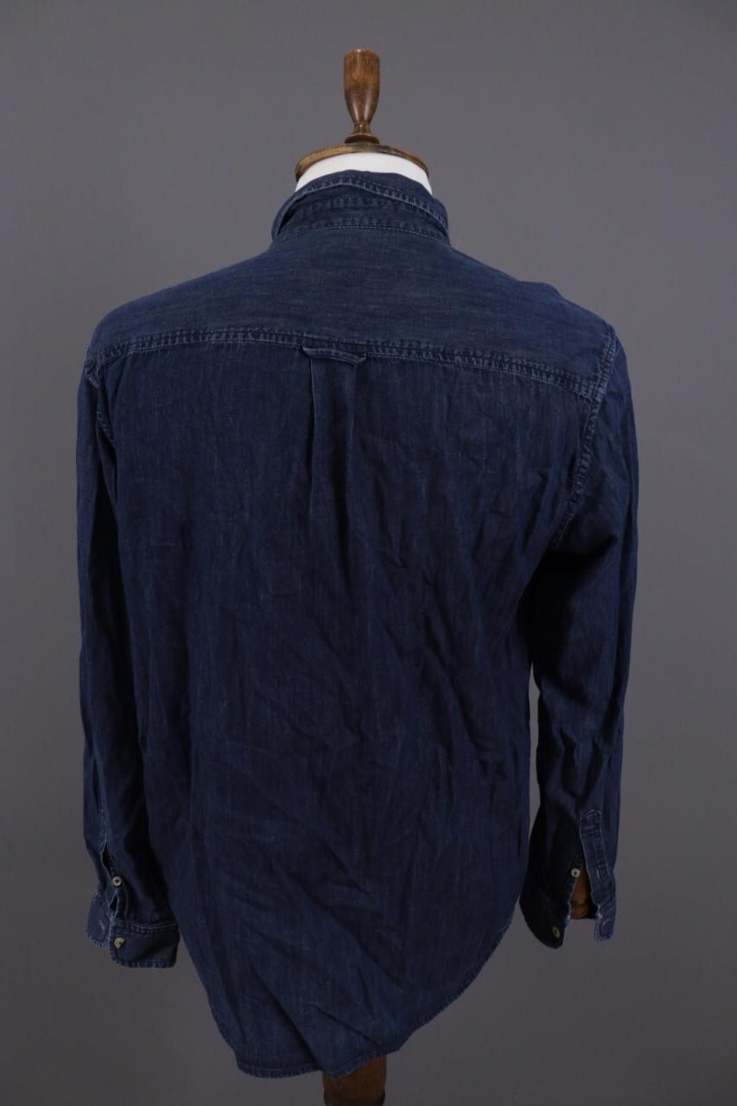 Carhartt Carhartt L/S Civil Shirt Blue Denim Overshirt Shir Sz L Size US L / EU 52-54 / 3 - 10 Thumbnail
