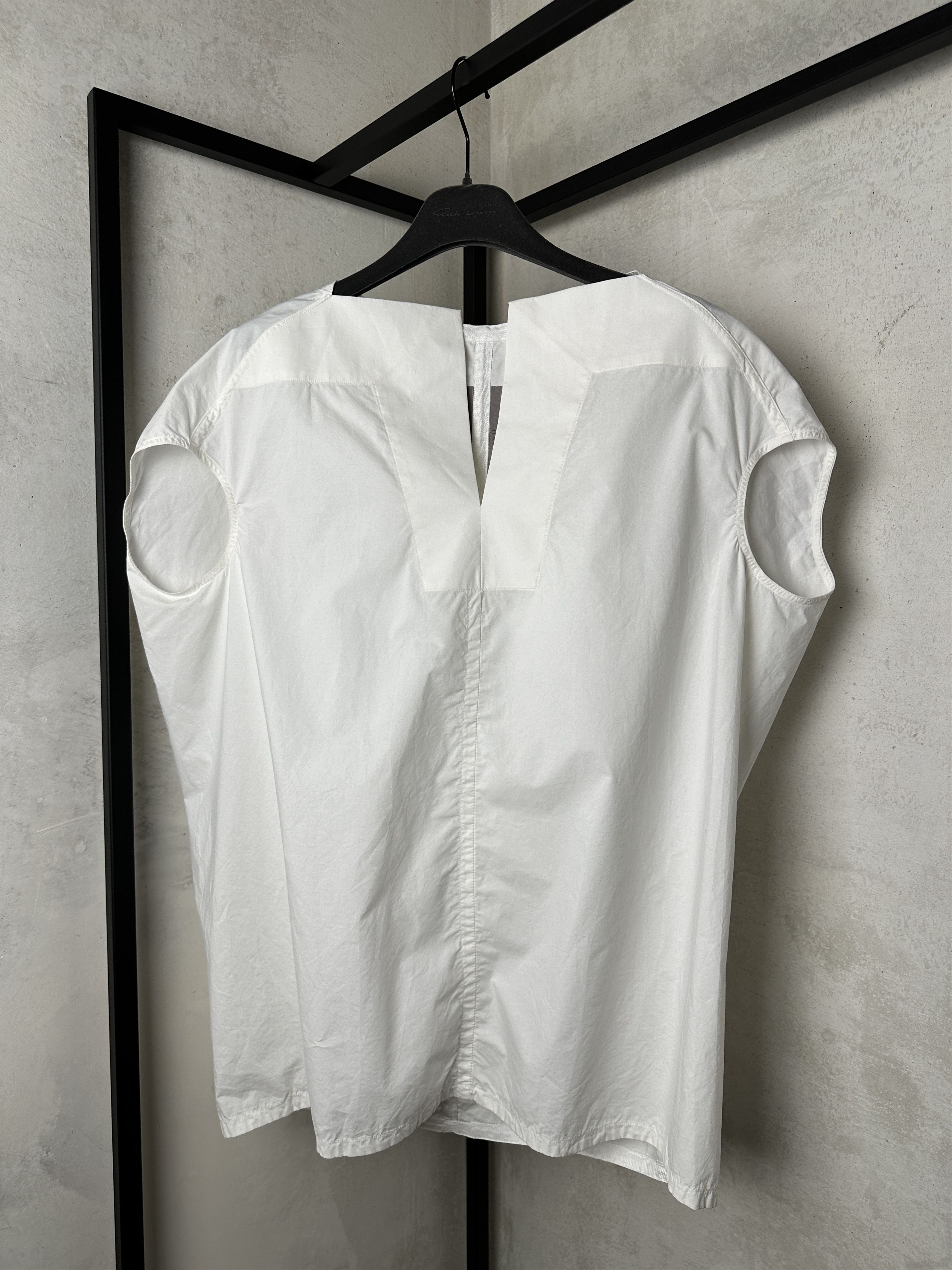 Rick Owens Rick Owens Walrus S/S17 Cotton Blouse Size S / US 4 / IT 40 - 4 Thumbnail