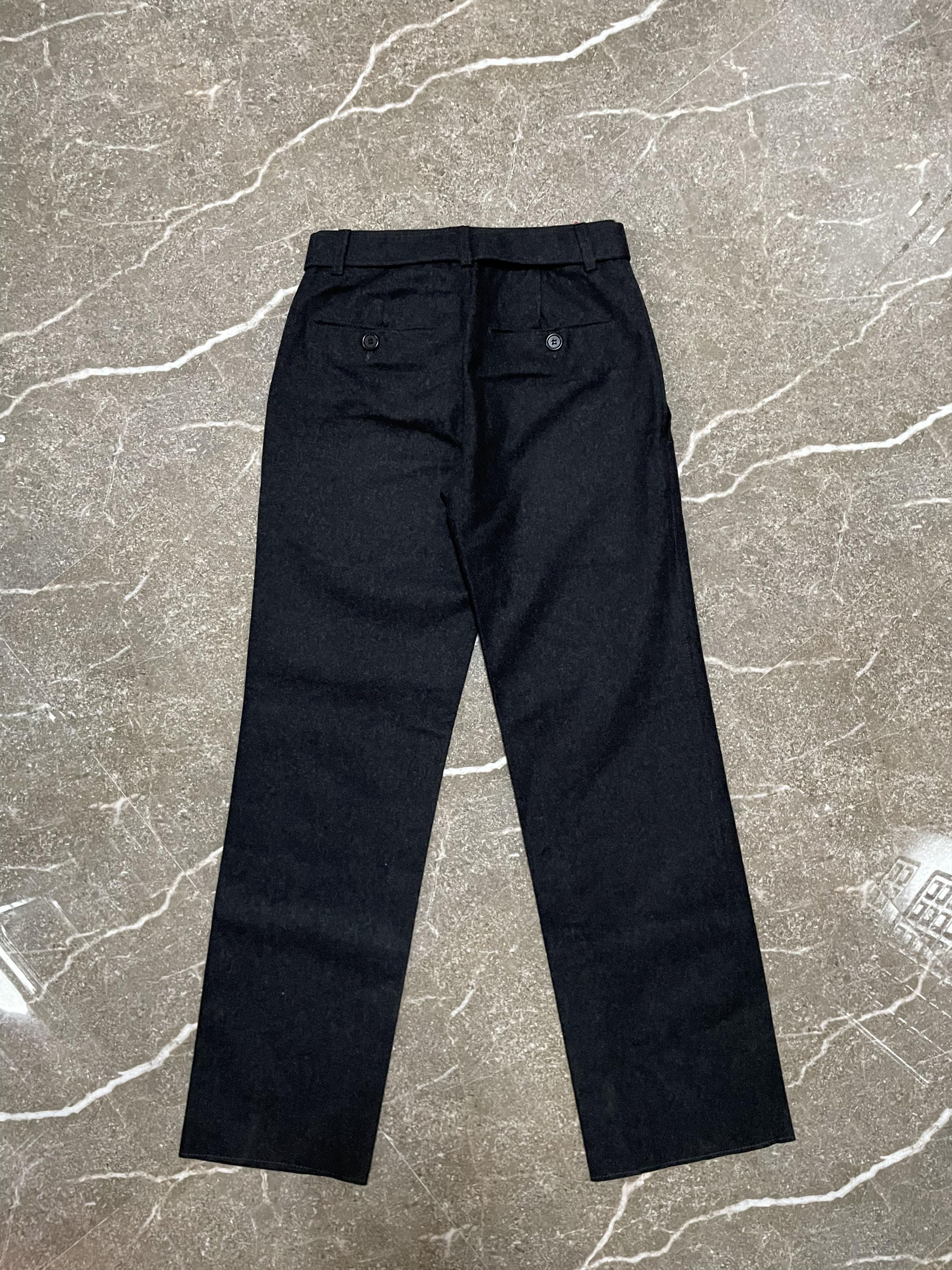 Dirk Bikkembergs Dirk Bikkembergs Wool Trousers with Belt Size US 28 / EU 44 - 6 Thumbnail