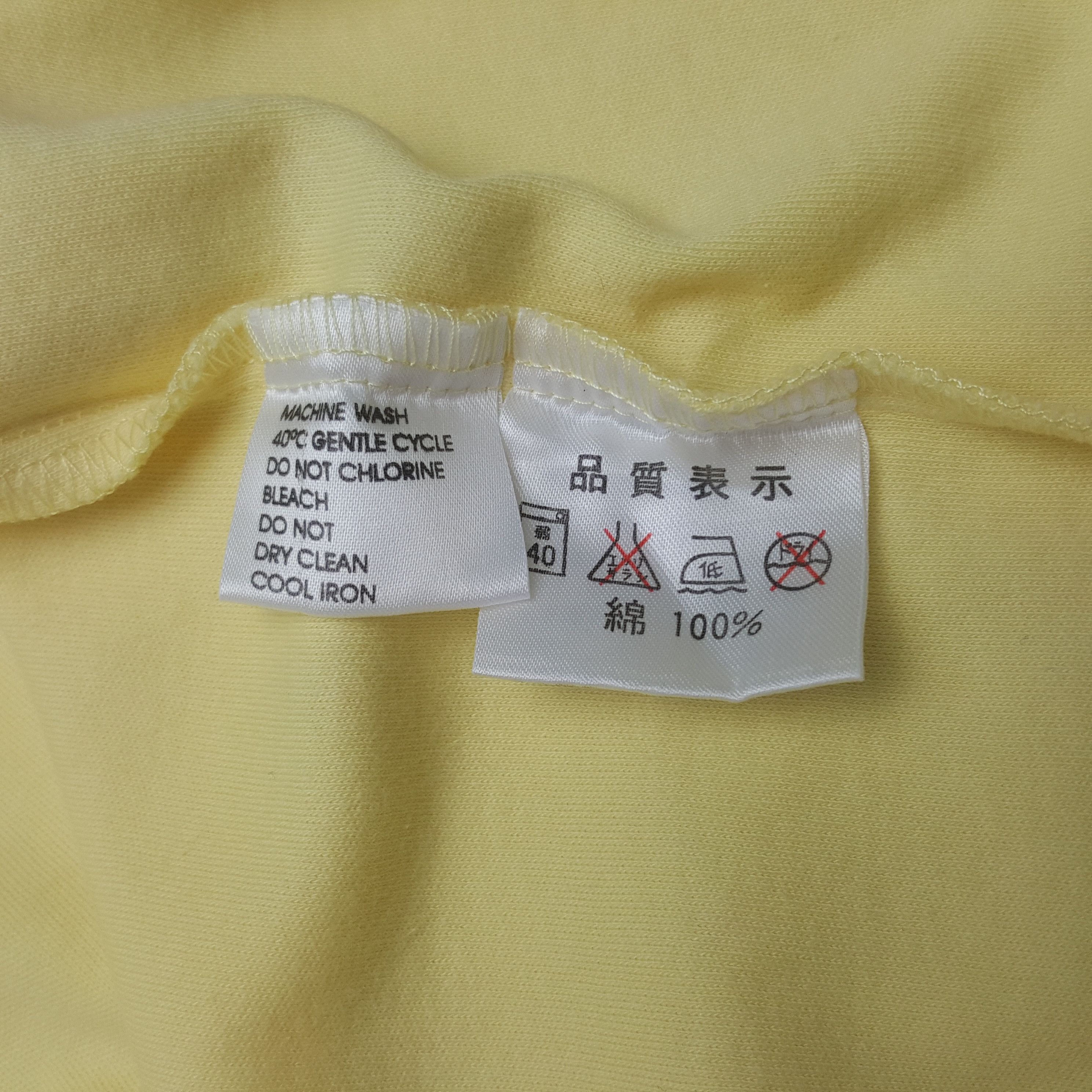 Vintage × Yves Saint Laurent Vintage Yves Saint Laurent Spell Out Tshirt Size US M / EU 48-50 / 2 - 8 Thumbnail