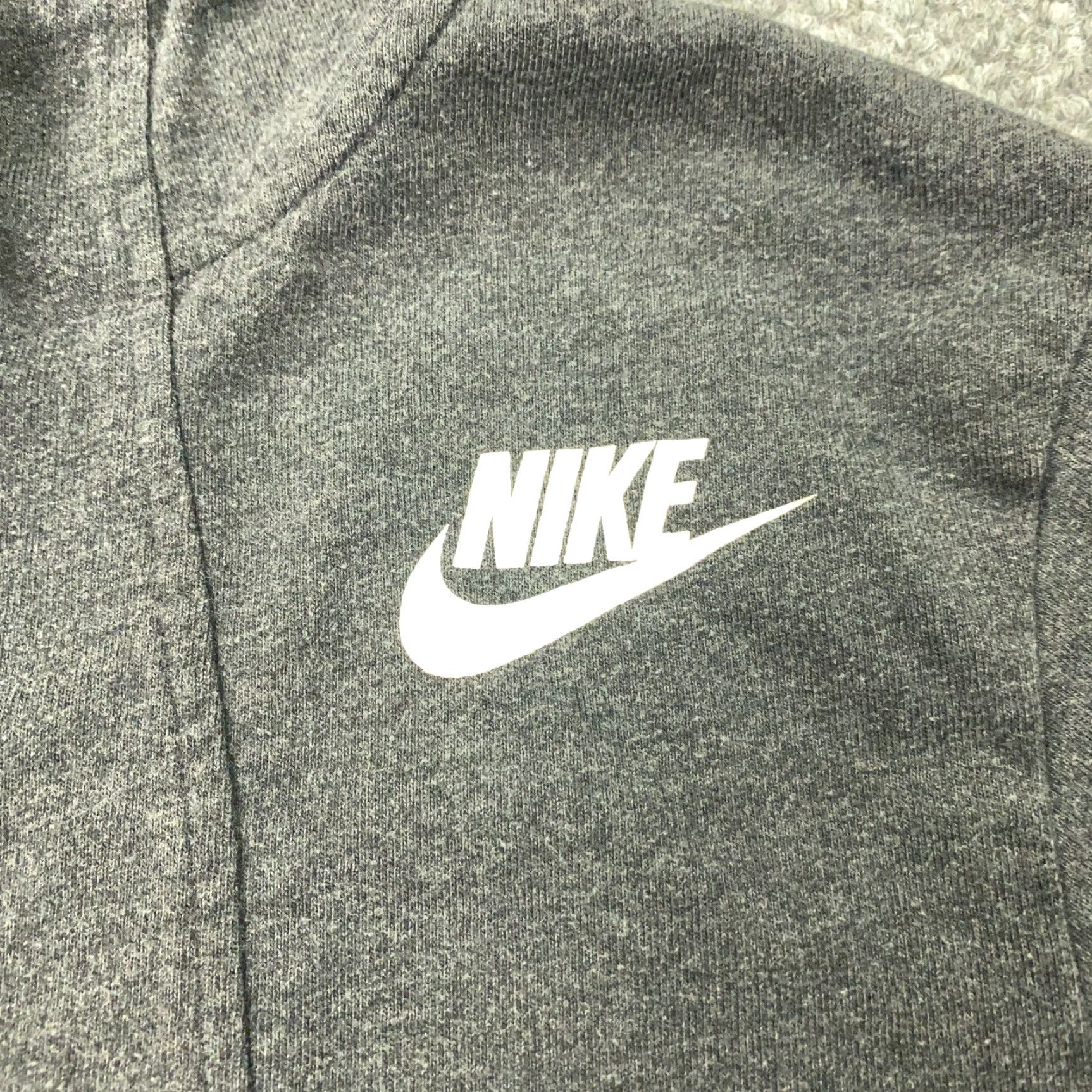 Nike Nike Hoodie Womens XS Gray Zip Sweatshirt Swoosh Red Tag Vintage Size XS / US 0-2 / IT 36-38 - 2 Thumbnail