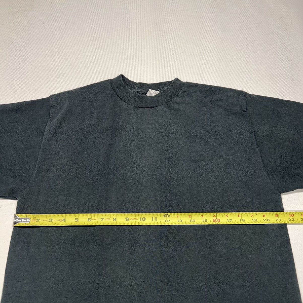 Vintage VTG National Mills Tee Shirt Grey Single Stitch Faded Washed Size US XL / EU 56 / 4 - 14 Thumbnail