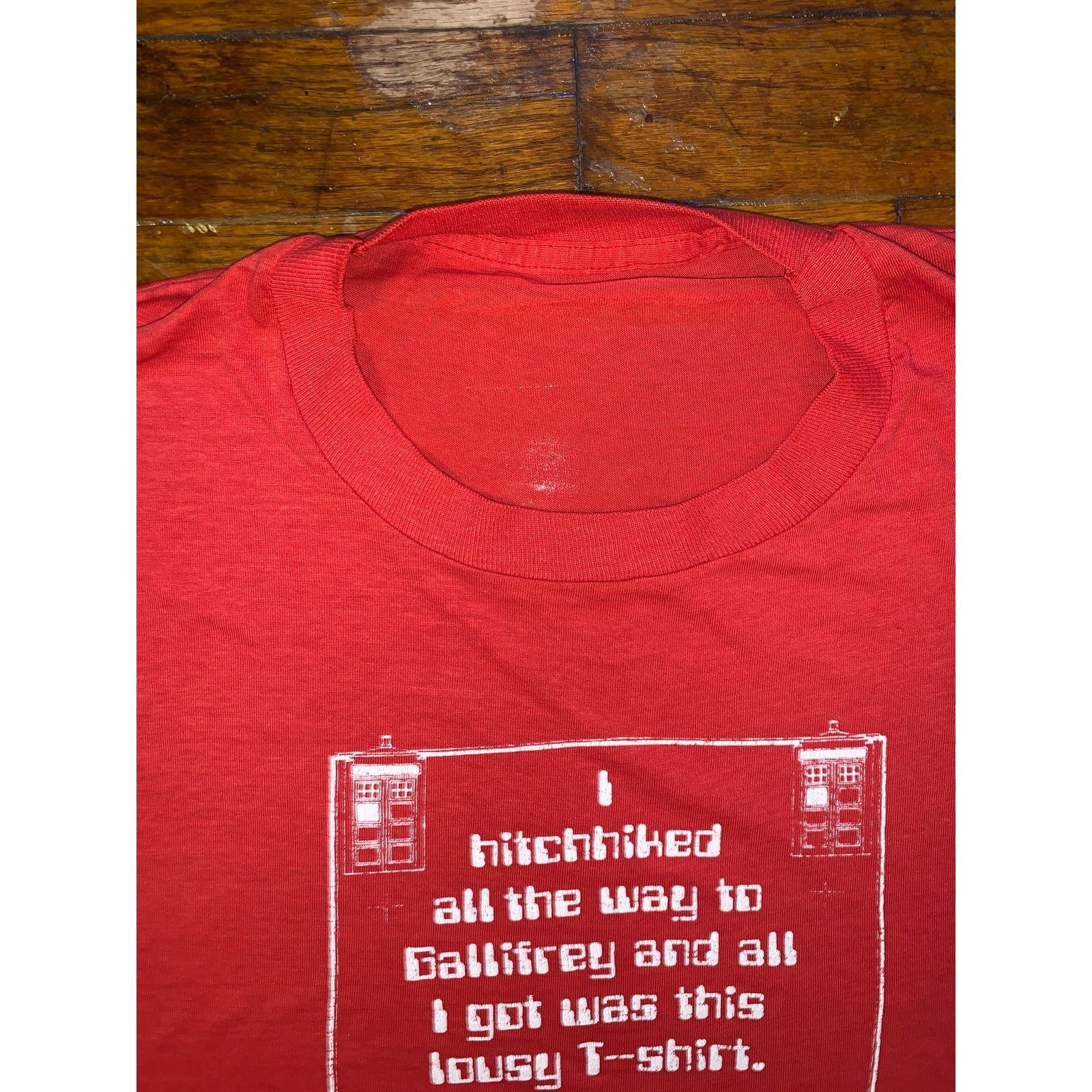 Other × Vintage Vintage 1985 Doctor Who “I Hitchhiked to Gallifrey” M Size US M / EU 48-50 / 2 - 3 Thumbnail