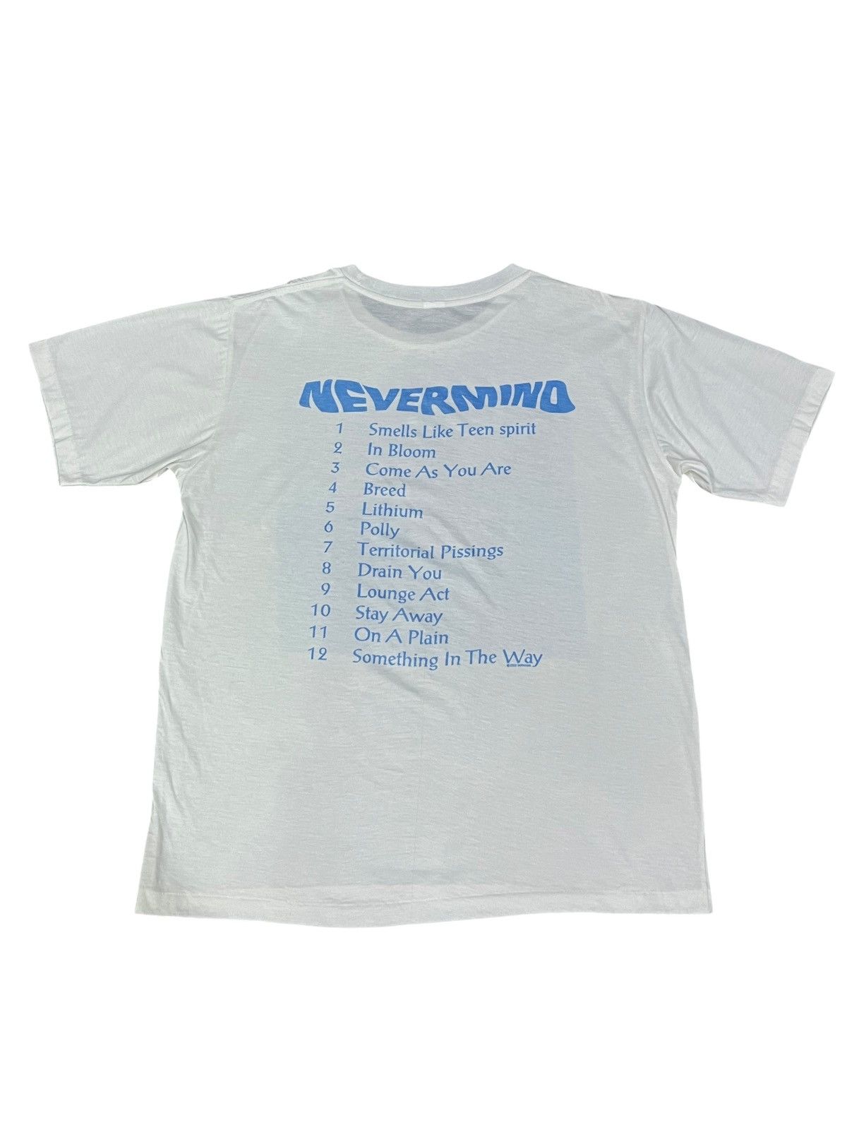 Nirvana Vintage Nirvana Nevermind Tee ©2002 Single Stitch Size US M / EU 48-50 / 2 - 3 Thumbnail