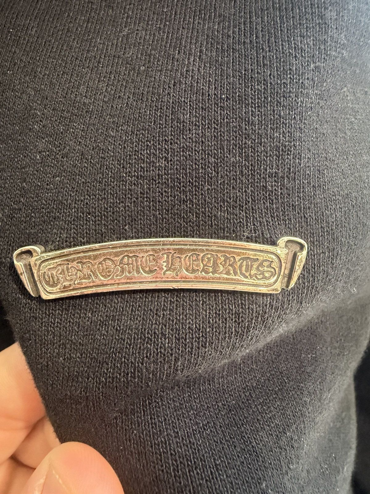 Chrome Hearts Chrome Hearts King Taco Quarter-zip Sweater Size US L / EU 52-54 / 3 - 5 Thumbnail