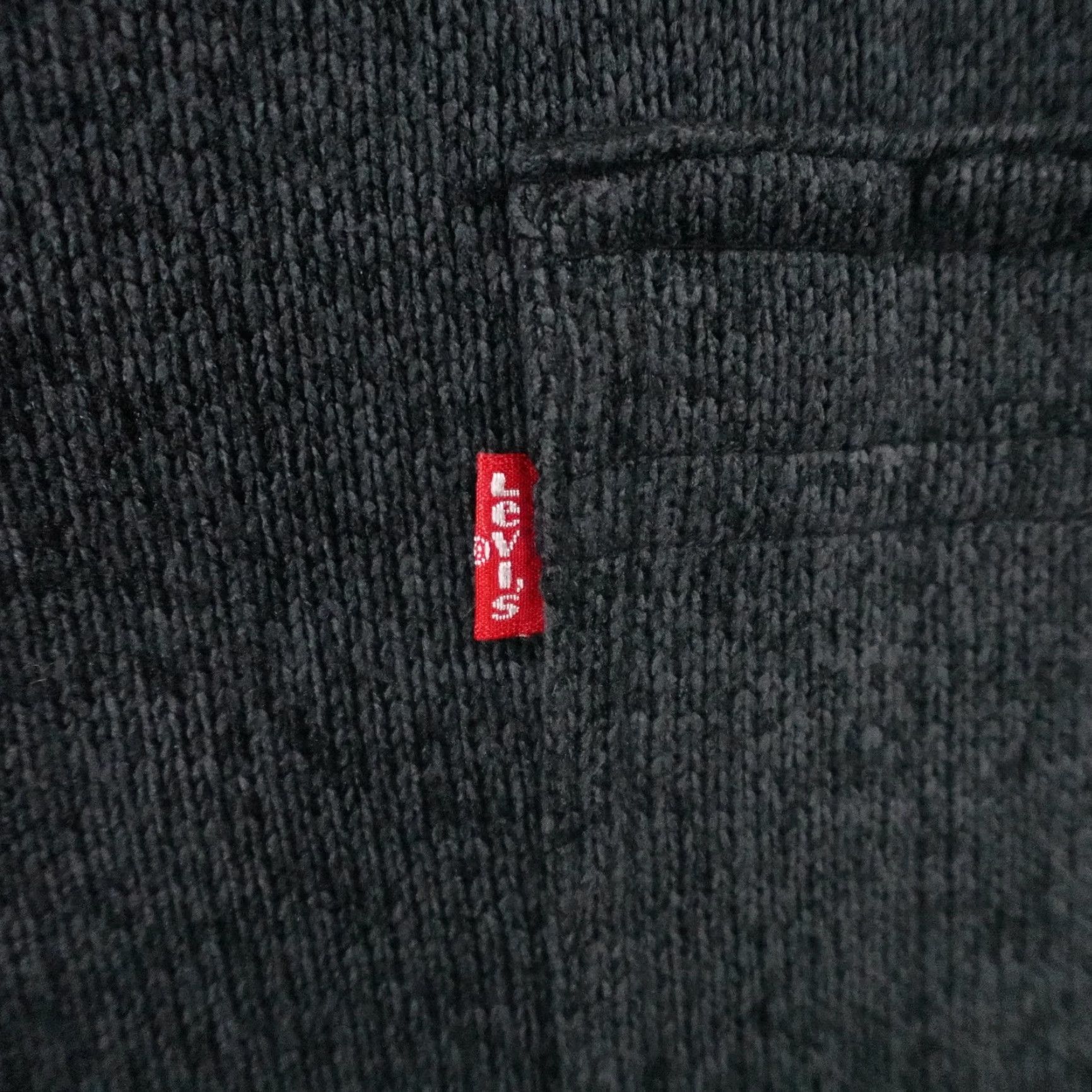 Levi's Levis Shirt Mens 2XL Gray Knit Button Up Fleece Overshirt Shacket Dual Pocket Size US XXL / EU 58 / 5 - 4 Thumbnail