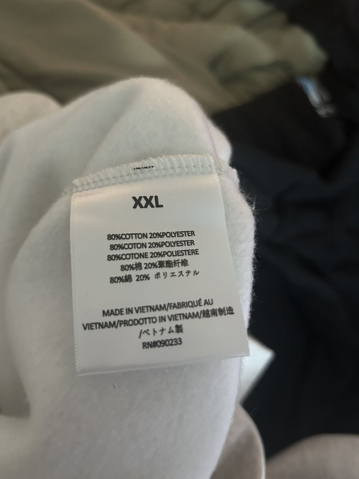 Fear of God XXL Fear Of God Essentials Fleece Hoodie Size US XXL / EU 58 / 5 - 5 Thumbnail