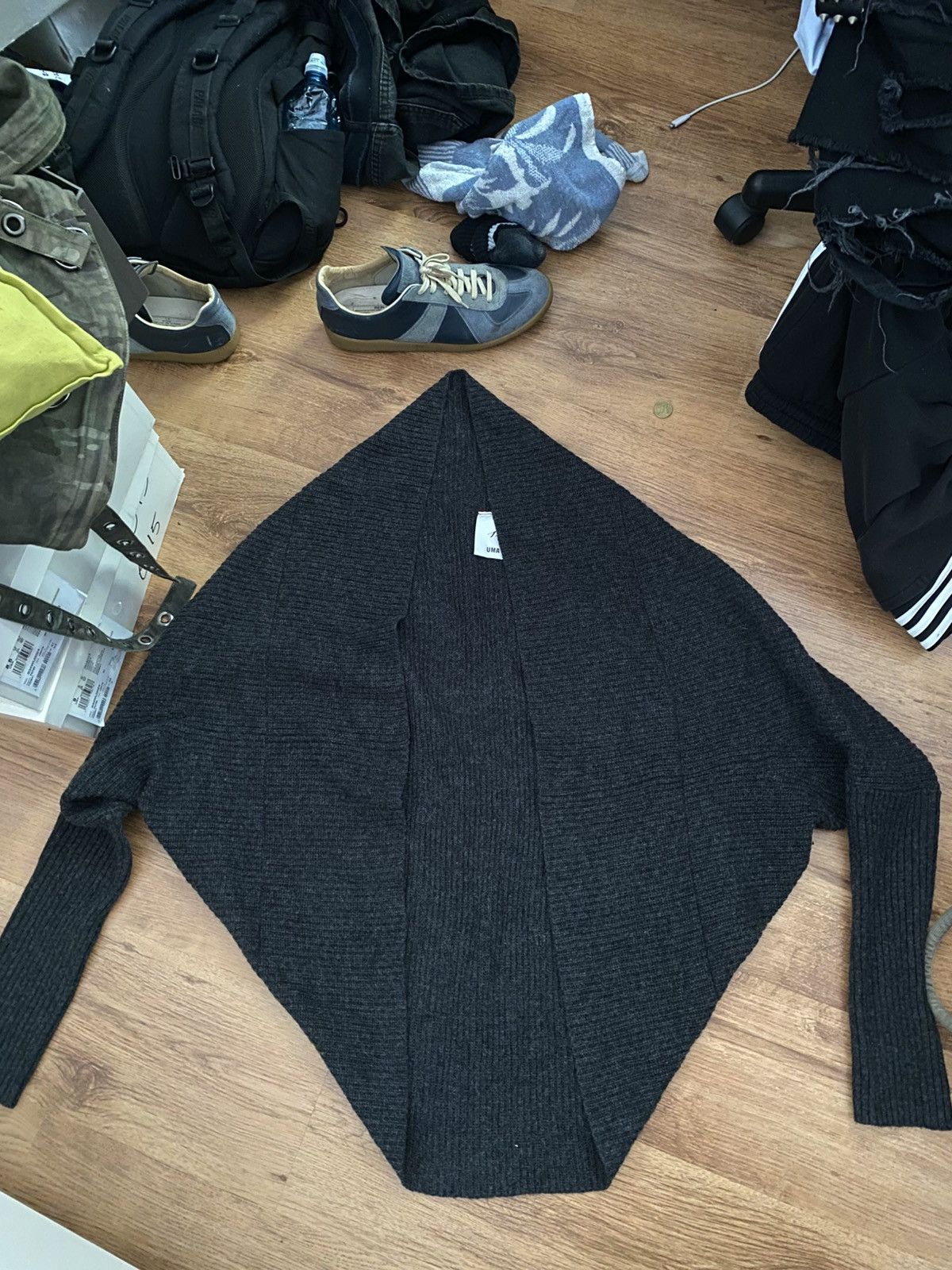 Uma Wang Uma Wang x 1436 Rhombus Assymetrical Sweater Size M / US 6-8 / IT 42-44 - 14 Thumbnail