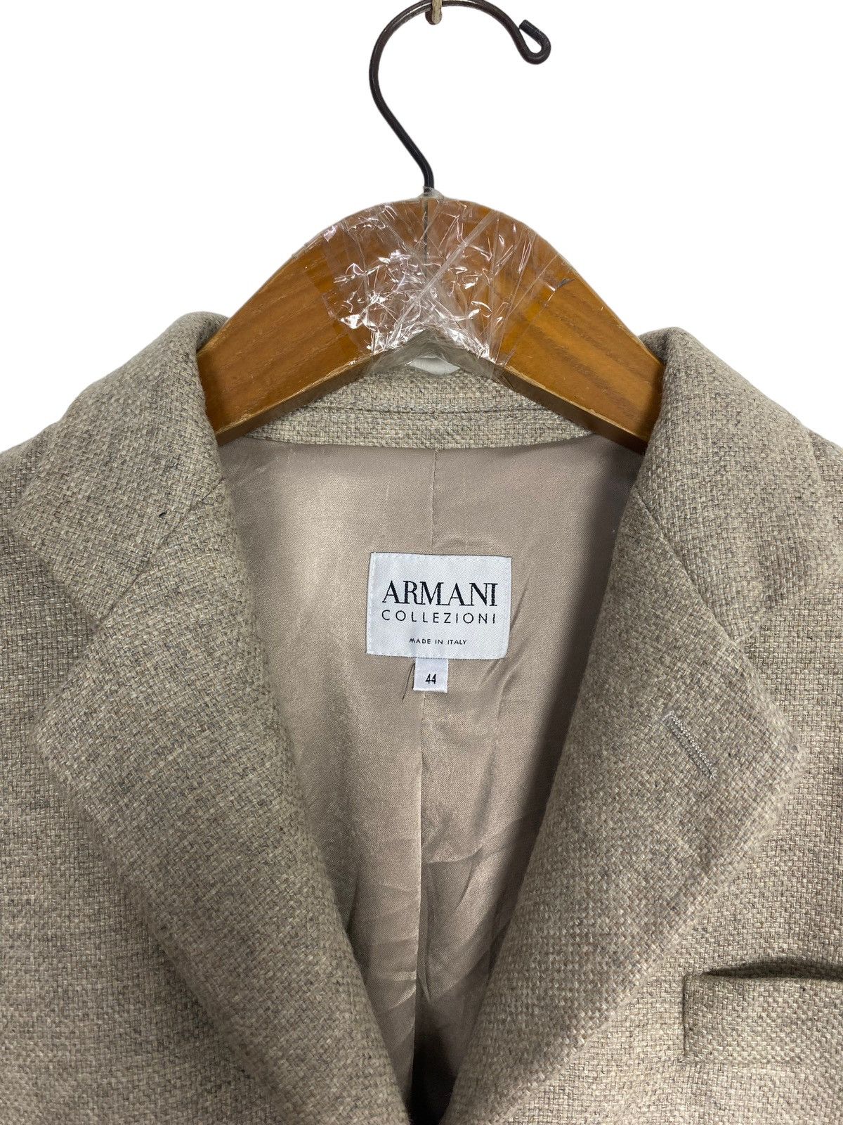 Armani Rare‼️ Armani Collezioni Wool Coat Blazer Made in Italy Size M / US 6-8 / IT 42-44 - 6 Thumbnail