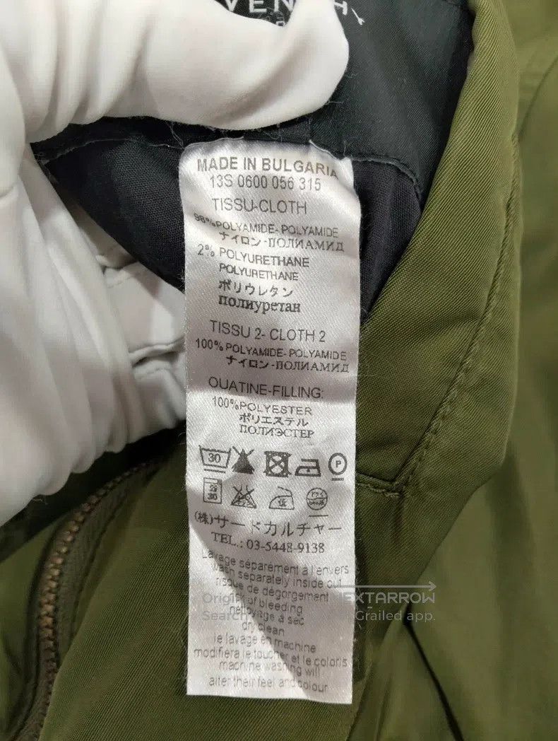 Givenchy Givenchy Green Plane Double-Sided Baseball Jacket Size US M / EU 48-50 / 2 - 7 Thumbnail