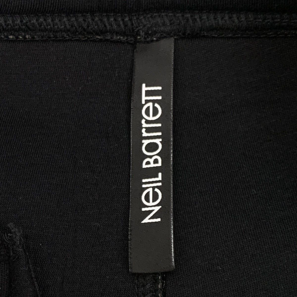 Neil Barrett Neil Barrett Black Spliced Casual Sports Shorts K26WX Size US 36 / EU 52 - 5 Thumbnail