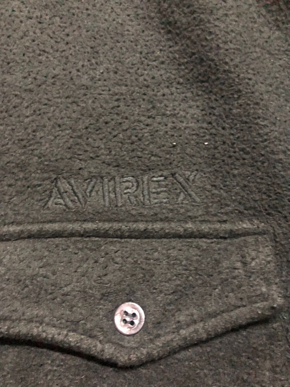 Avirex Avirex Navy Blues Homeward Bound Fleece Shirt Button Up Size US M / EU 48-50 / 2 - 8 Thumbnail