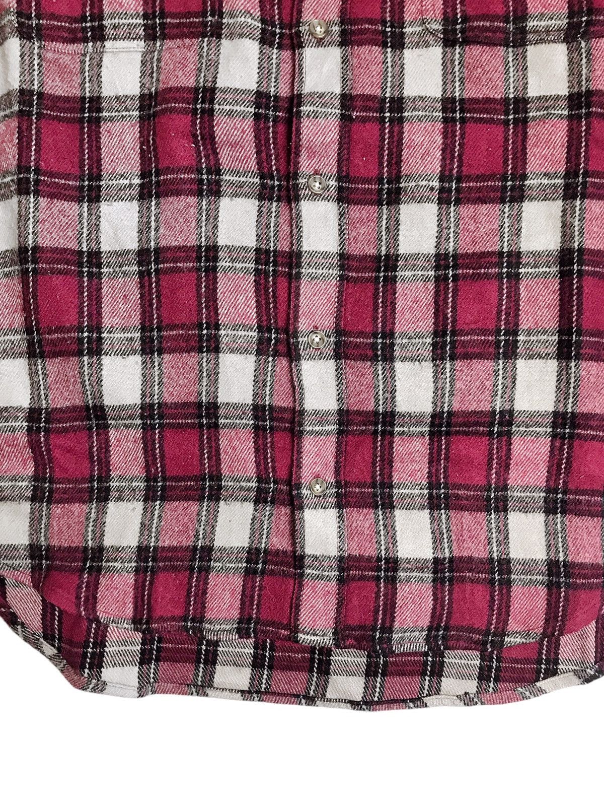 Japanese Brand × Uniqlo × Vintage Uniqlo Vintage Plaid Wool Flannel Size US XL / EU 56 / 4 - 3 Thumbnail