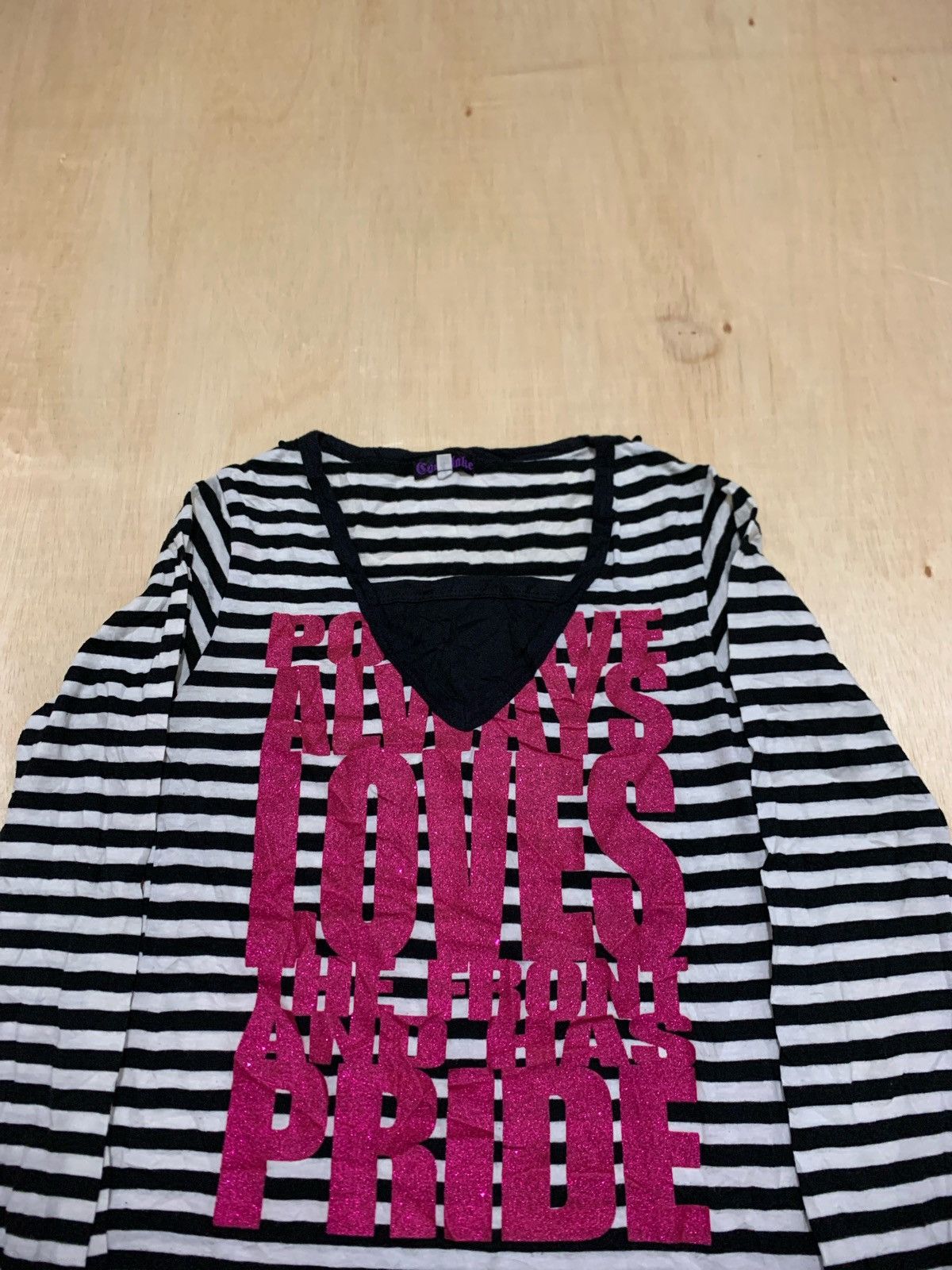 Hysteric Glamour × If Six Was Nine × Japanese Brand Vintage Y2k Longsleeve stripe Punk style Size M / US 6-8 / IT 42-44 - 2 Thumbnail