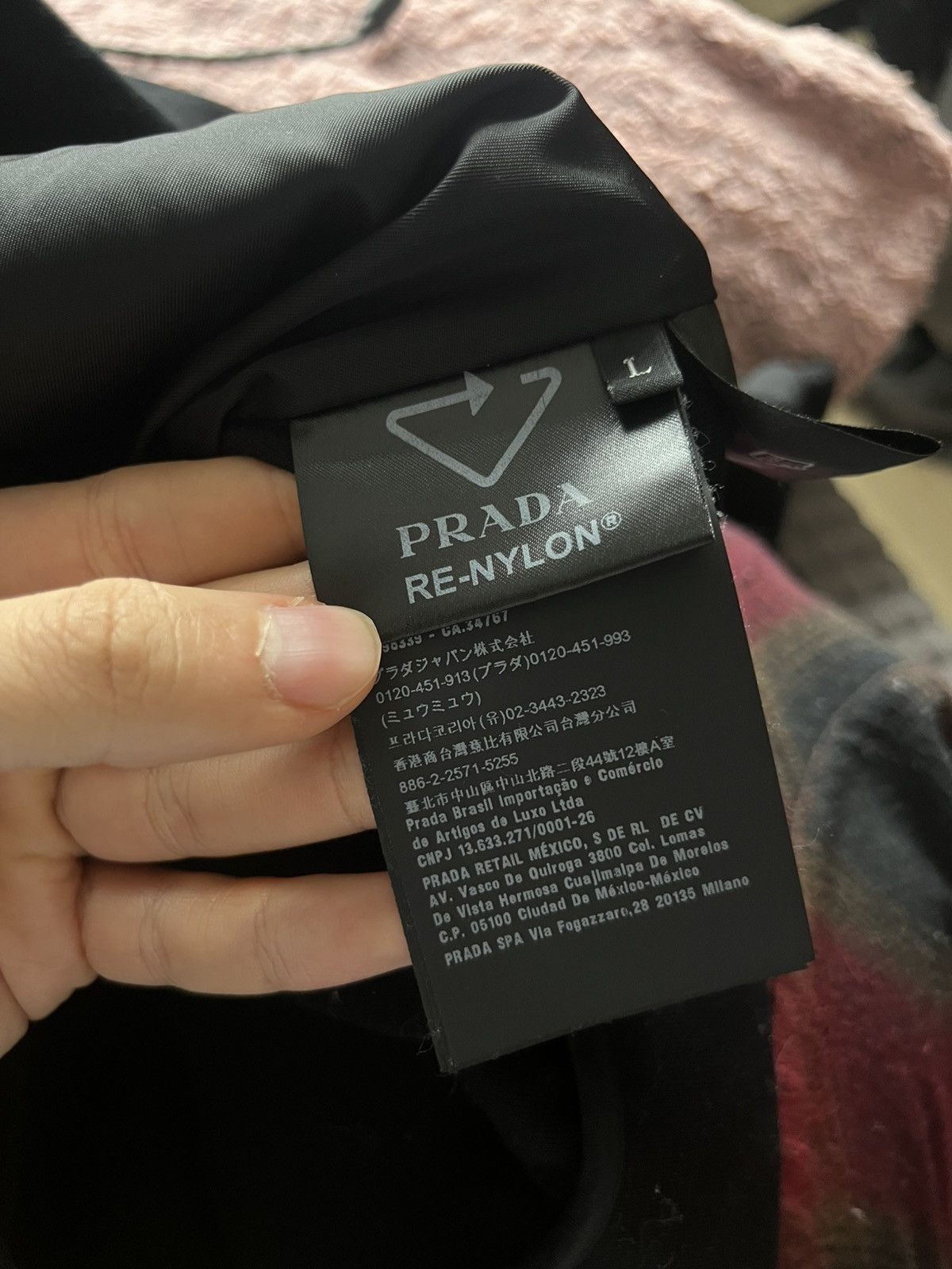 Prada Prada re-nylon zip hoodie Size US L / EU 52-54 / 3 - 4 Thumbnail