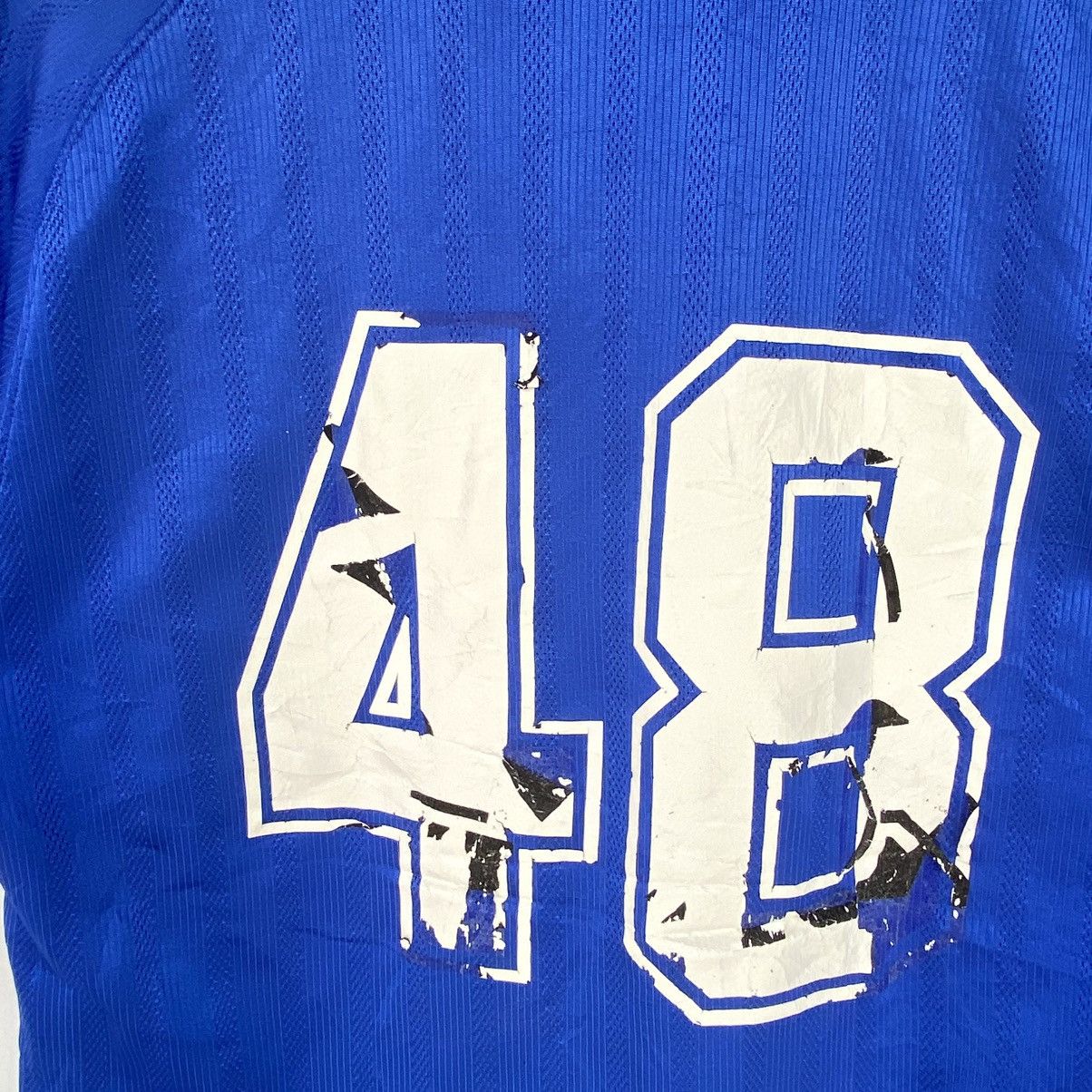 Other Vintageq Blue ASICS Seibudai Chiba Japan Football Shirts Size US L / EU 52-54 / 3 - 6 Thumbnail