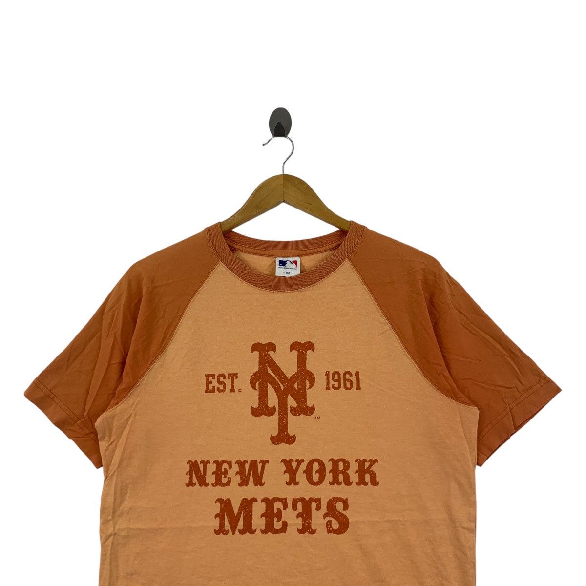 MLB × Uniqlo MLB METS x UNIQLO New York Baseball Raglan Tee Shirt Size US M / EU 48-50 / 2 - 2 Thumbnail