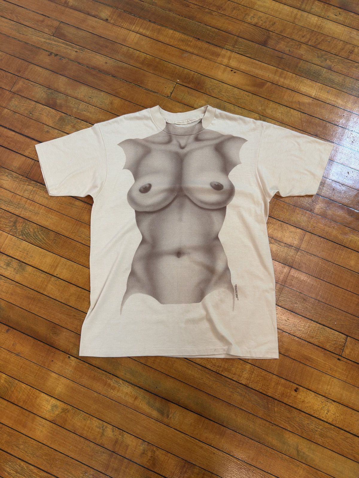 Vintage 1984 Boobs Tee Size US L / EU 52-54 / 3 - 2 Thumbnail