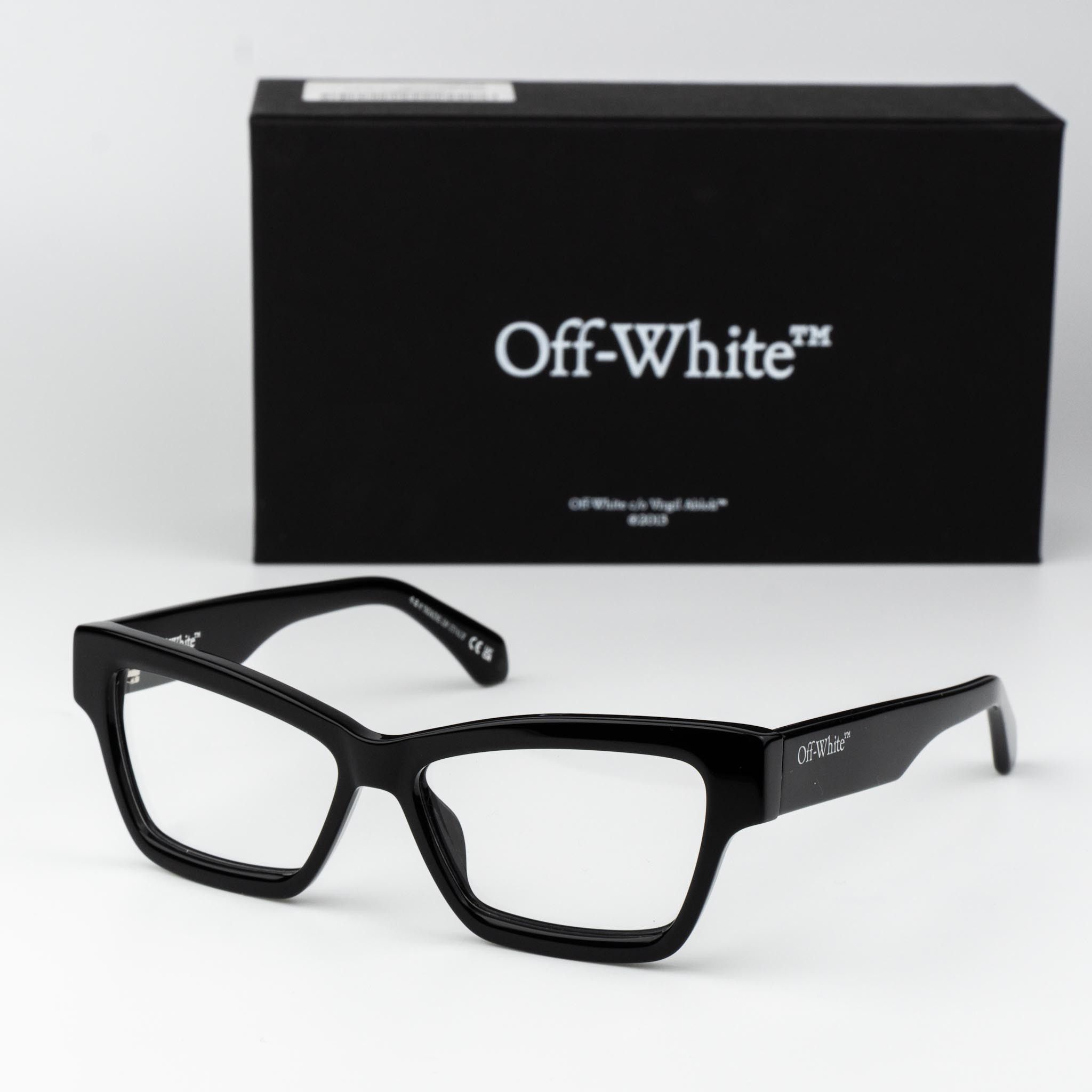 Off-White Off-White STYLE 77 Men Eyeglasses OERJ077 1000 NEW AUTHENTIC Size ONE SIZE - 1 Thumbnail