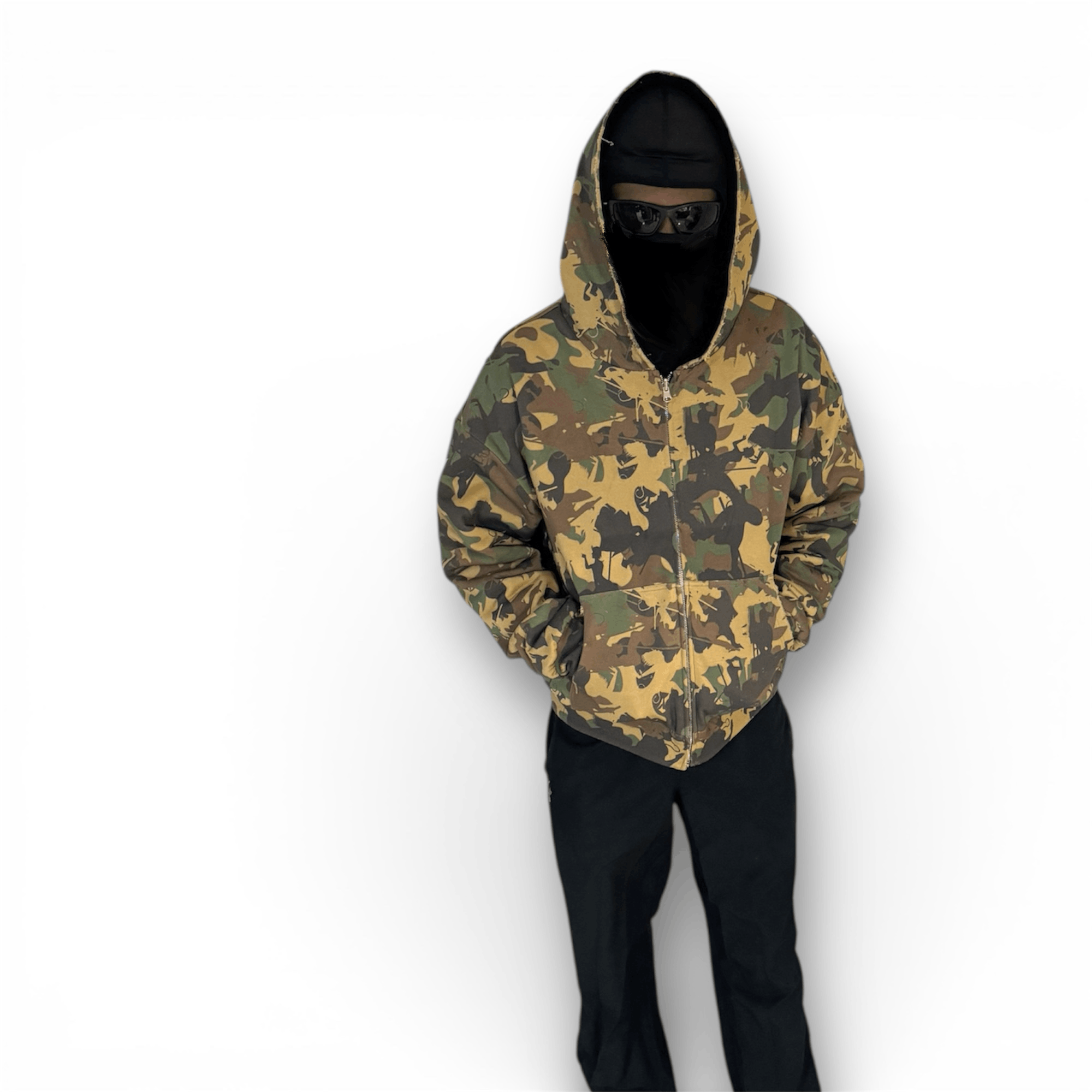 Supreme UW Stripper camouflage reversible zip up hoodie Size US XL / EU 56 / 4 - 7 Thumbnail