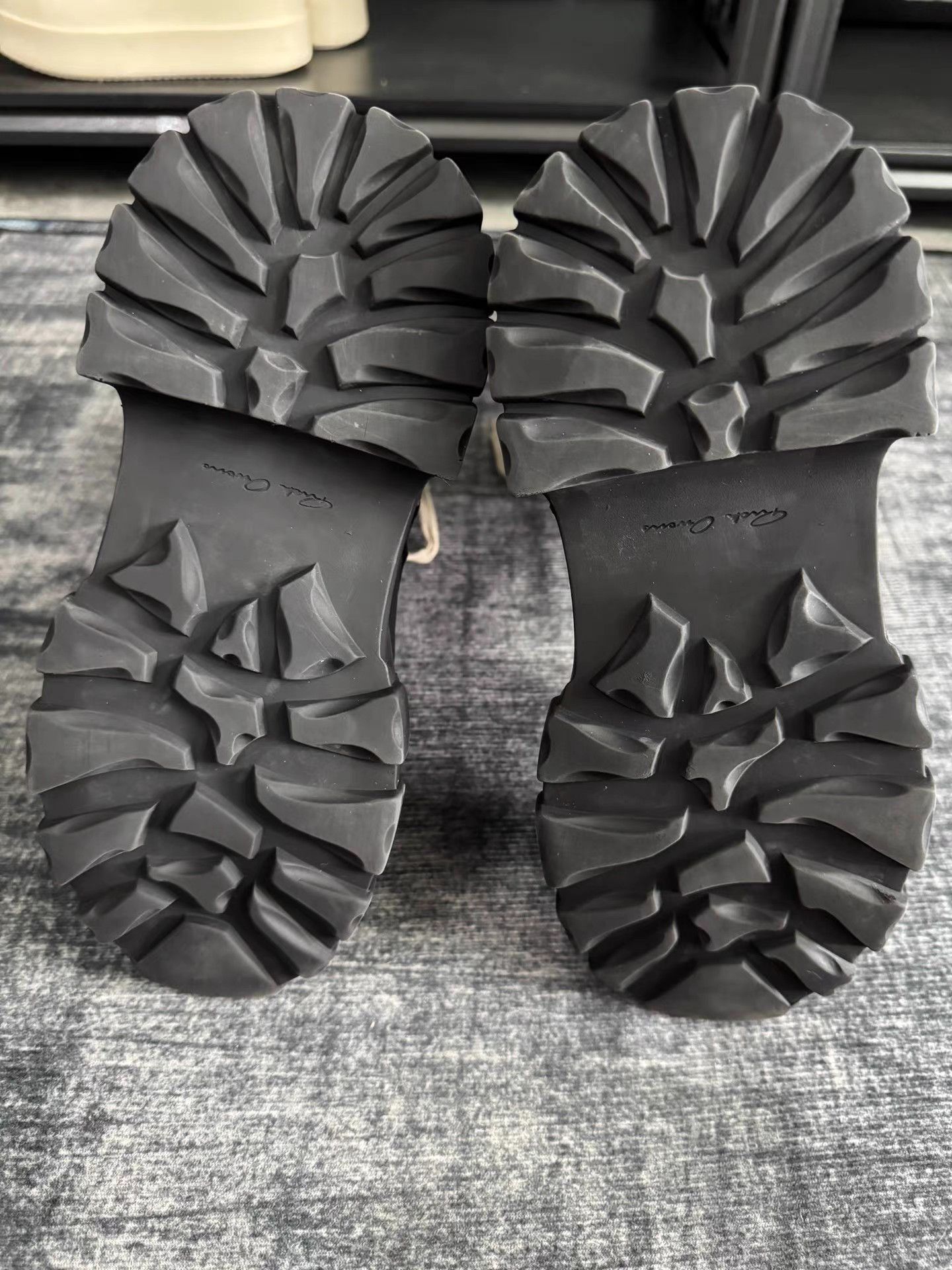 Rick Owens rick owens Octopus Lace-up Combat Boots Size US 5 / IT 35 - 4 Thumbnail