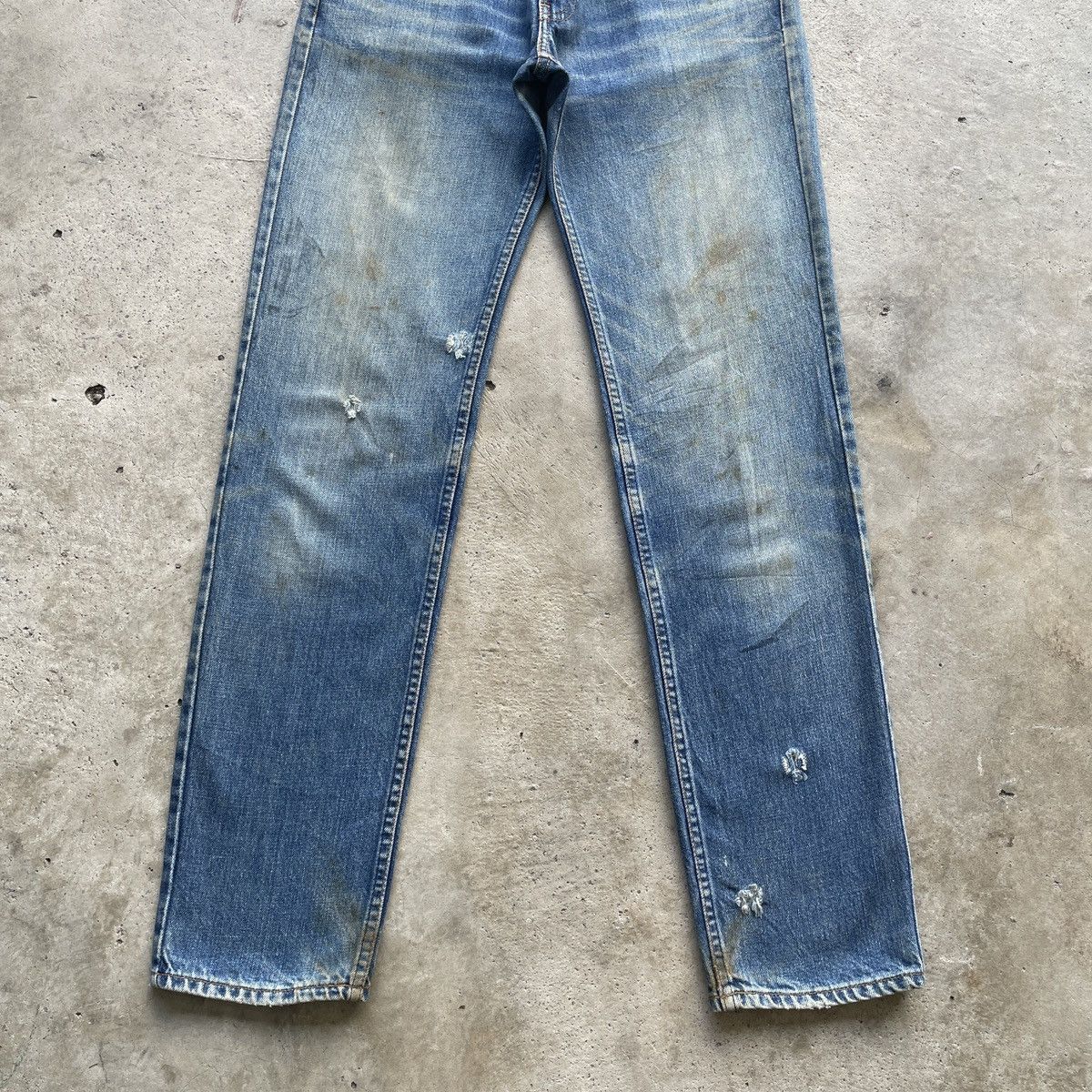 Levi's Vintage Clothing W28 Vintage Levi’s 503 Jeans RUSTY Denim Faded Pants Size US 28 / EU 44 - 4 Thumbnail