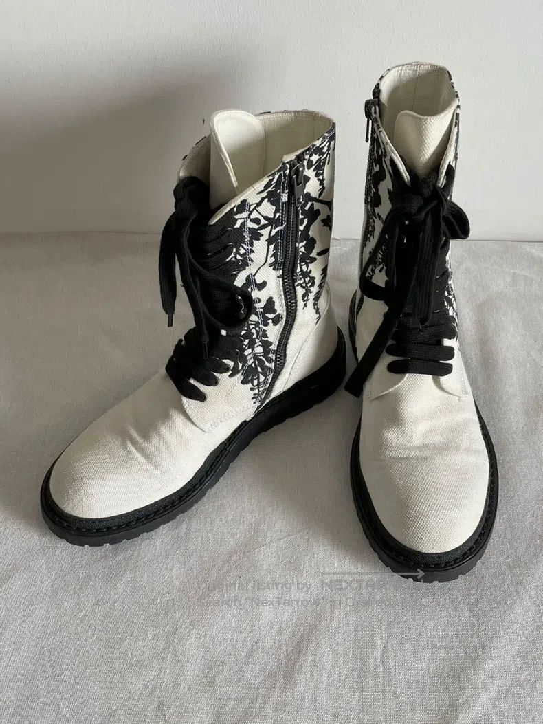 Ann Demeulemeester Ann Demeulemeester 39 14ss Floral Boots Size US 8.5 / IT 38.5 - 4 Thumbnail