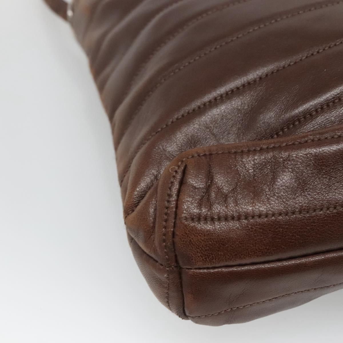 Gucci GUCCI Tote Bag Leather Brown Size ONE SIZE - 11 Thumbnail