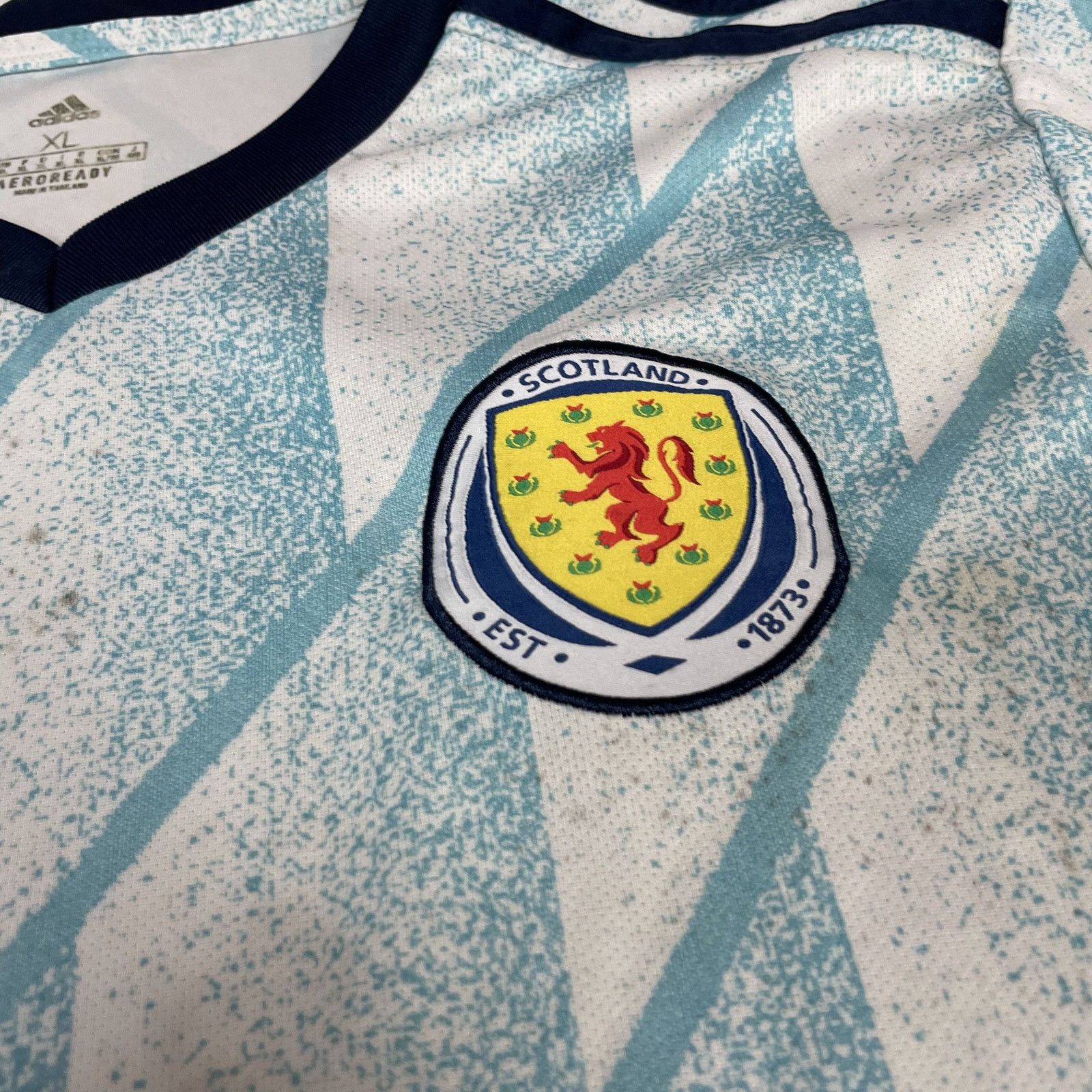 Adidas Adidas Aeroready Men's Scotland National Football Jersey XL Size US XL / EU 56 / 4 - 3 Thumbnail