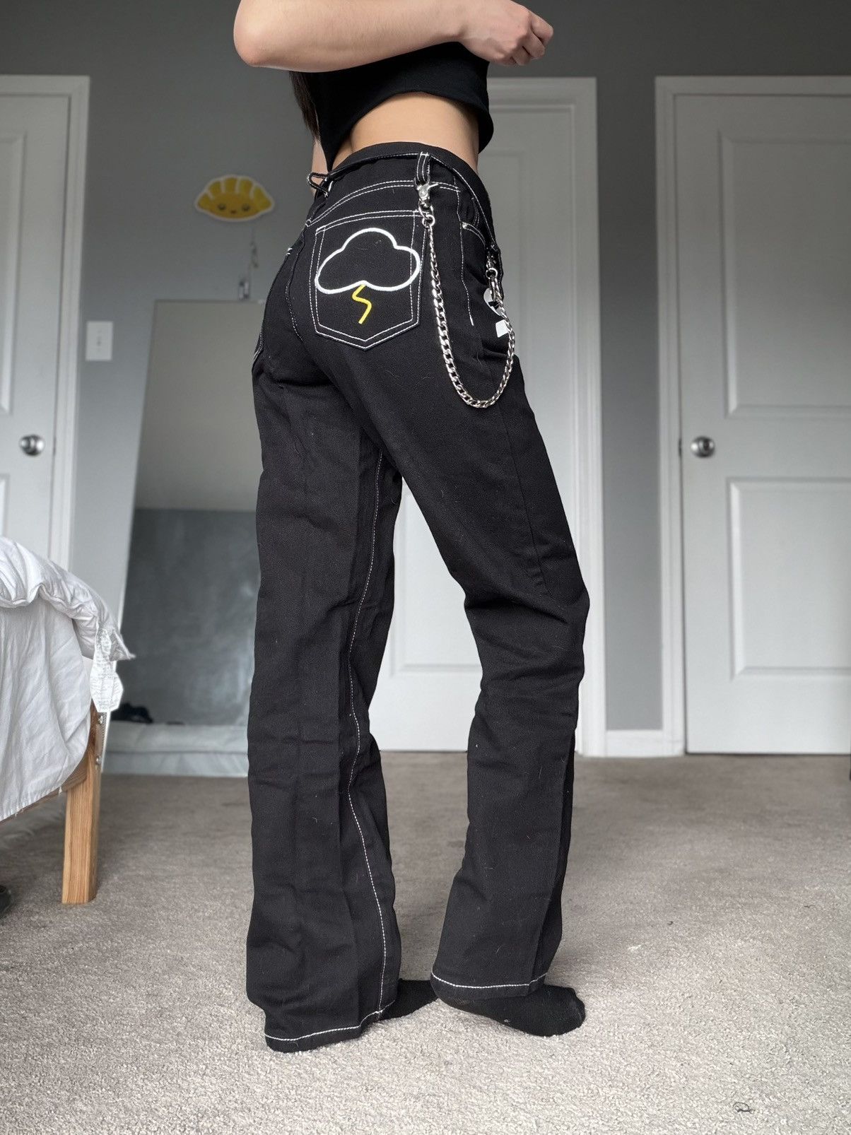 Other Stitch BIGAZCROTCHPRINT* Jeans Size US 26 / EU 42 - 10 Thumbnail